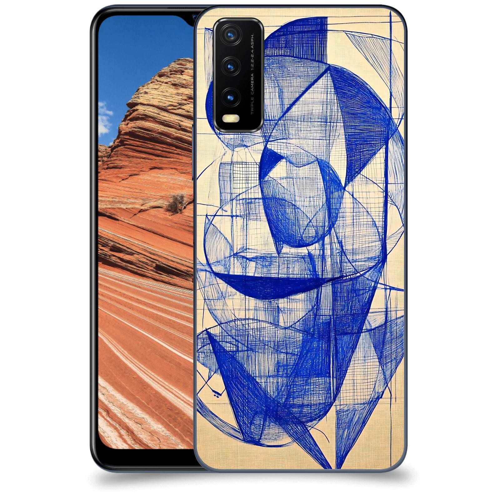 ACOVER Kryt na mobil Vivo Y20s - Geometrický chaos