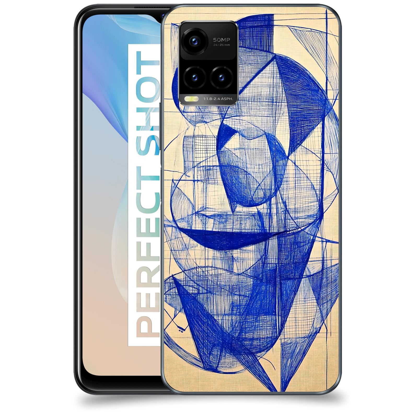 ACOVER Kryt na mobil Vivo Y33s - Geometrický chaos