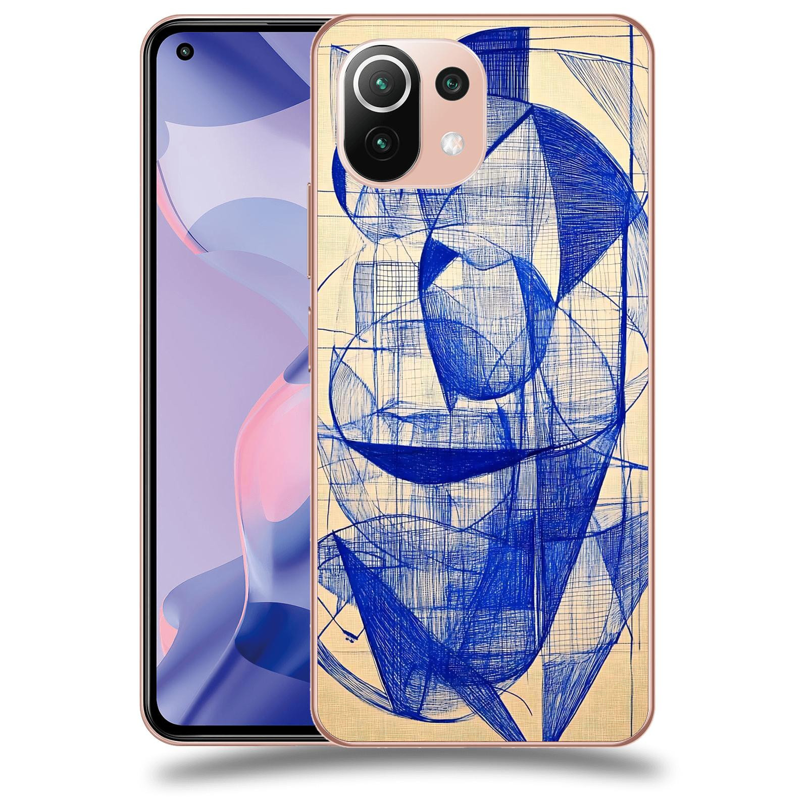 ACOVER Kryt na mobil Xiaomi 11 Lite 5G NE - Geometrický chaos