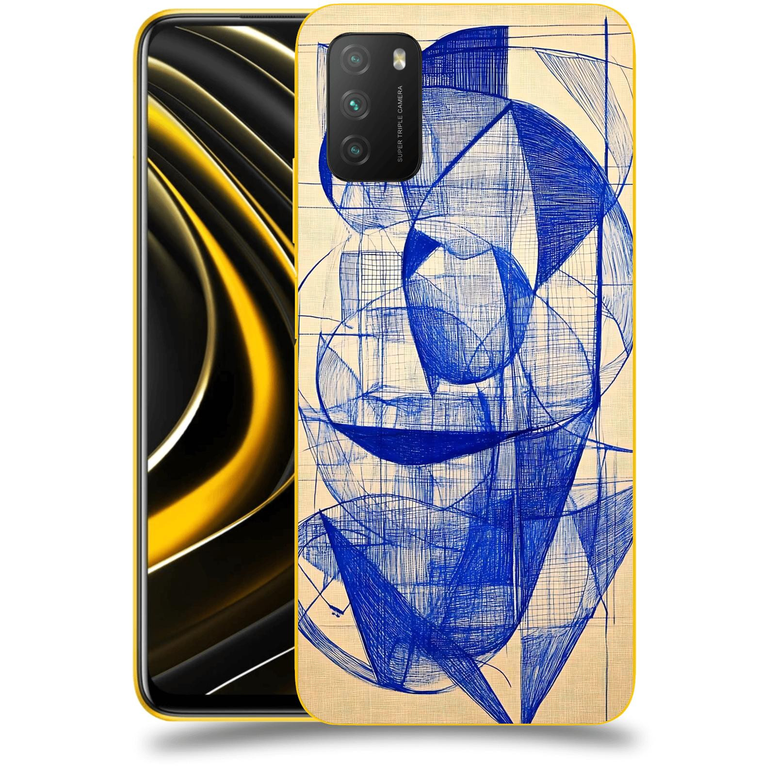 ACOVER Kryt na mobil Xiaomi Poco M3 - Geometrický chaos