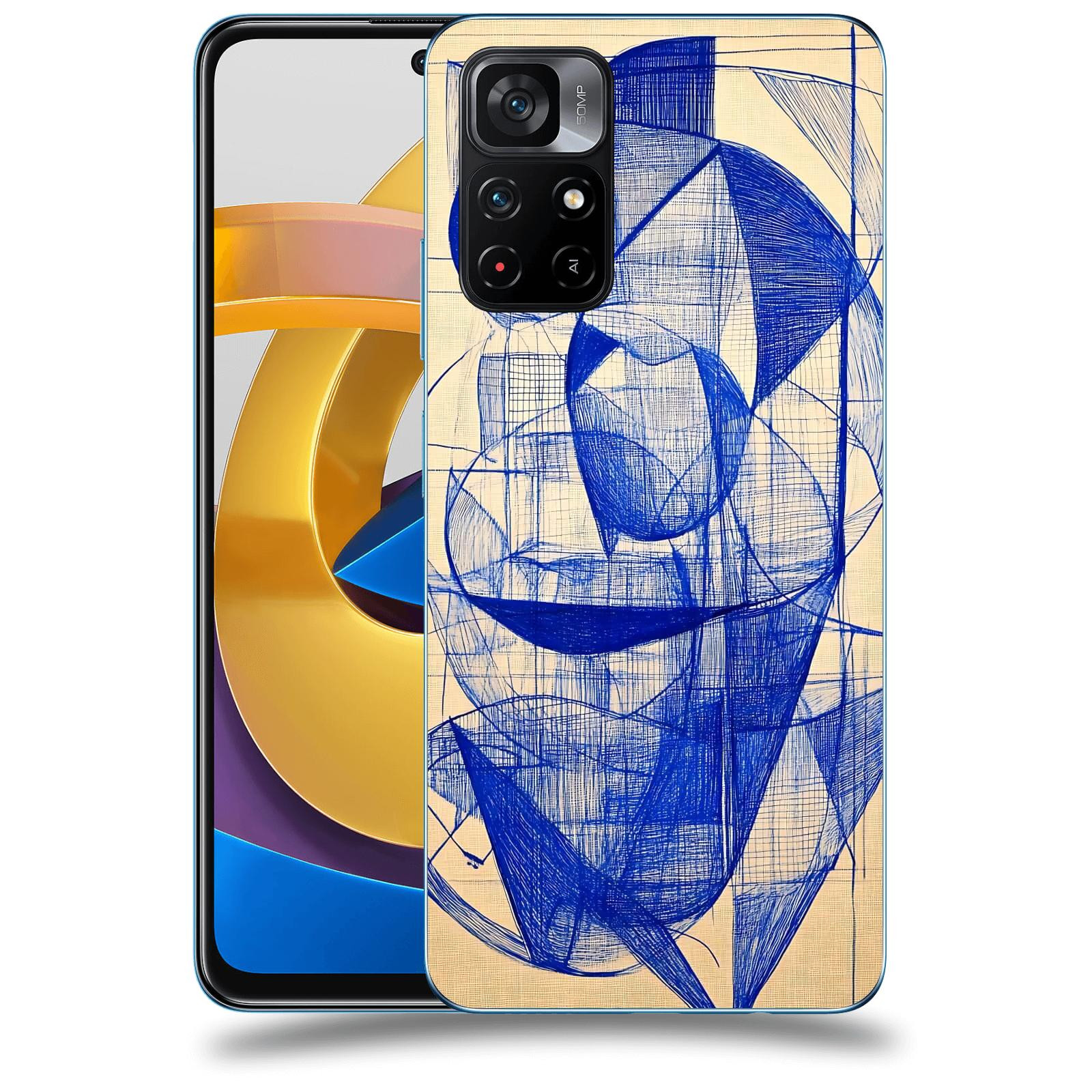 ACOVER Kryt na mobil Xiaomi Poco M4 Pro - Geometrický chaos