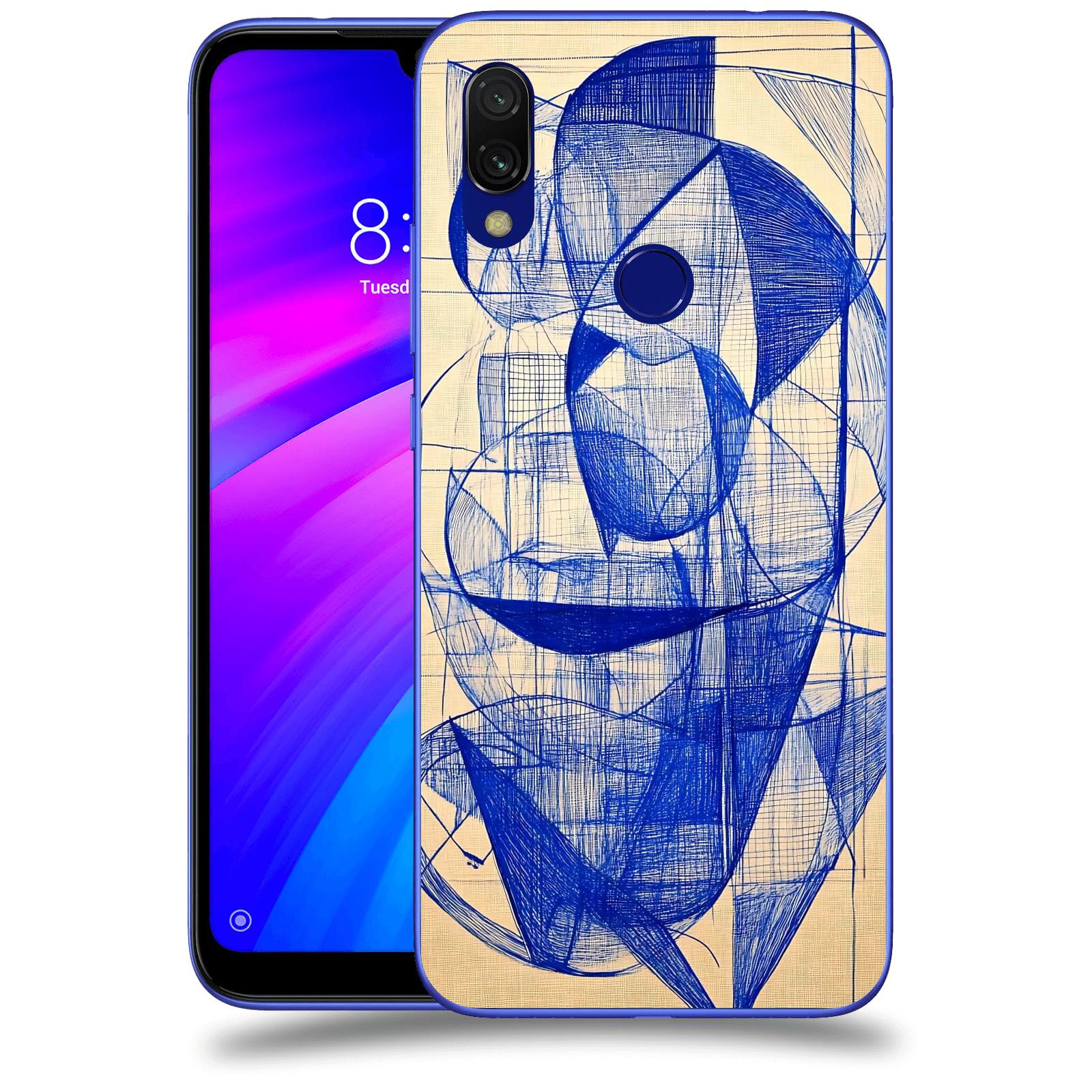 ACOVER Kryt na mobil Xiaomi Redmi 7 - Geometrický chaos