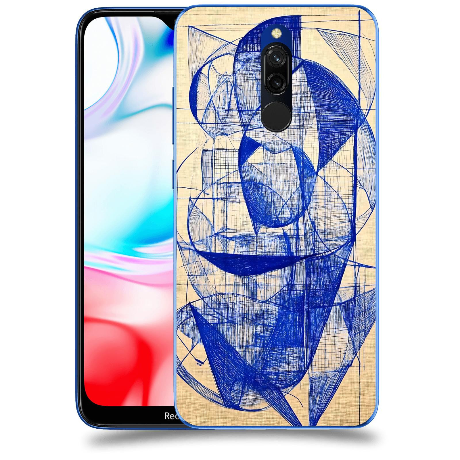 ACOVER Kryt na mobil Xiaomi Redmi 8 - Geometrický chaos