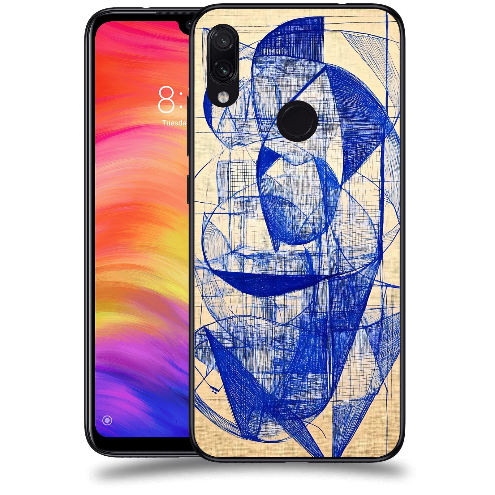 ACOVER Kryt na mobil Xiaomi Redmi Note 7 - Geometrický chaos