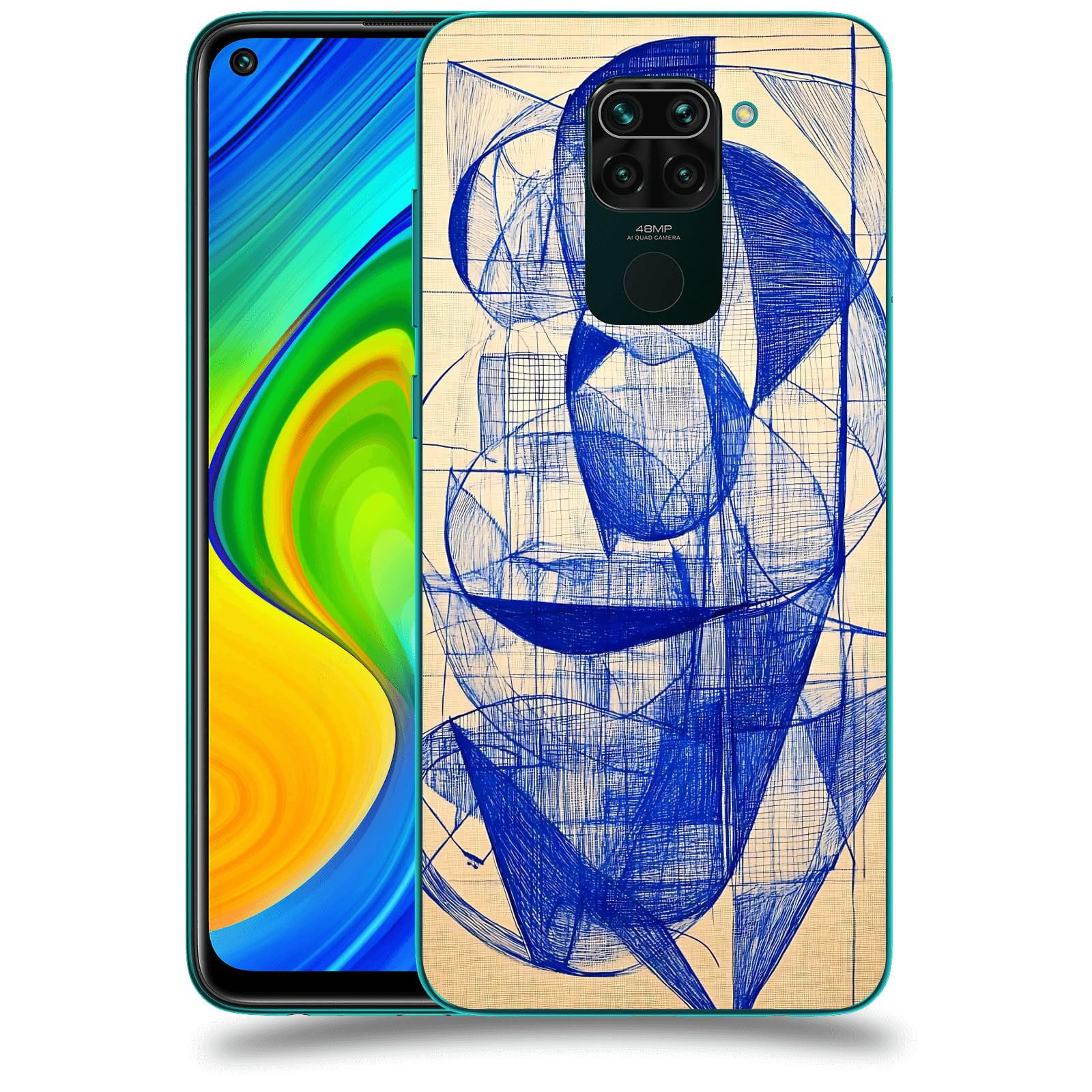 ACOVER Kryt na mobil Xiaomi Redmi Note 9 - Geometrický chaos