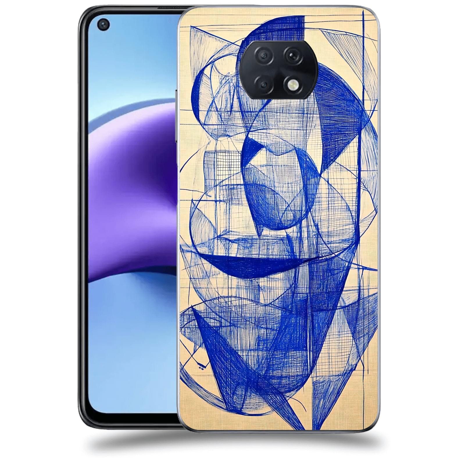 ACOVER Kryt na mobil Xiaomi Redmi Note 9T - Geometrický chaos