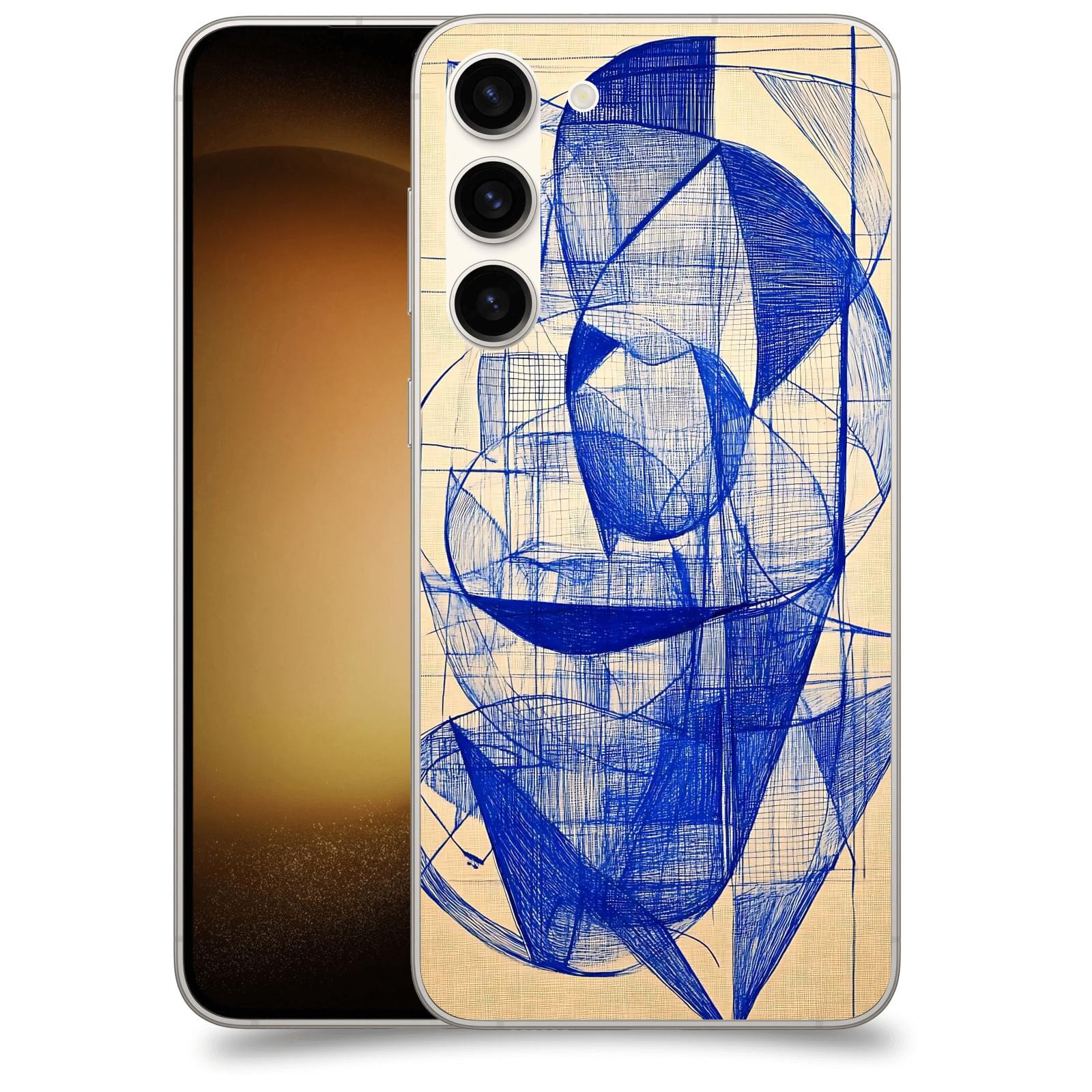 ACOVER Kryt na mobil Samsung Galaxy S23+ 5G - Geometrický chaos