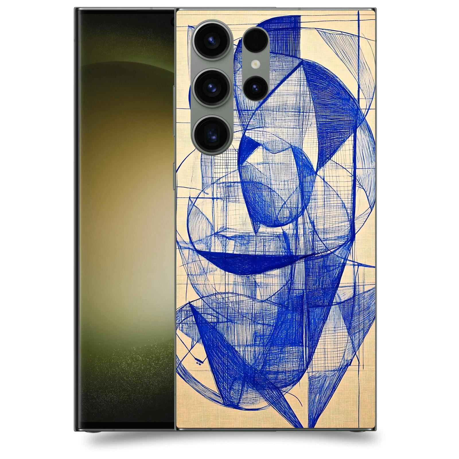 ACOVER Kryt na mobil Samsung Galaxy S23 Ultra 5G - Geometrický chaos
