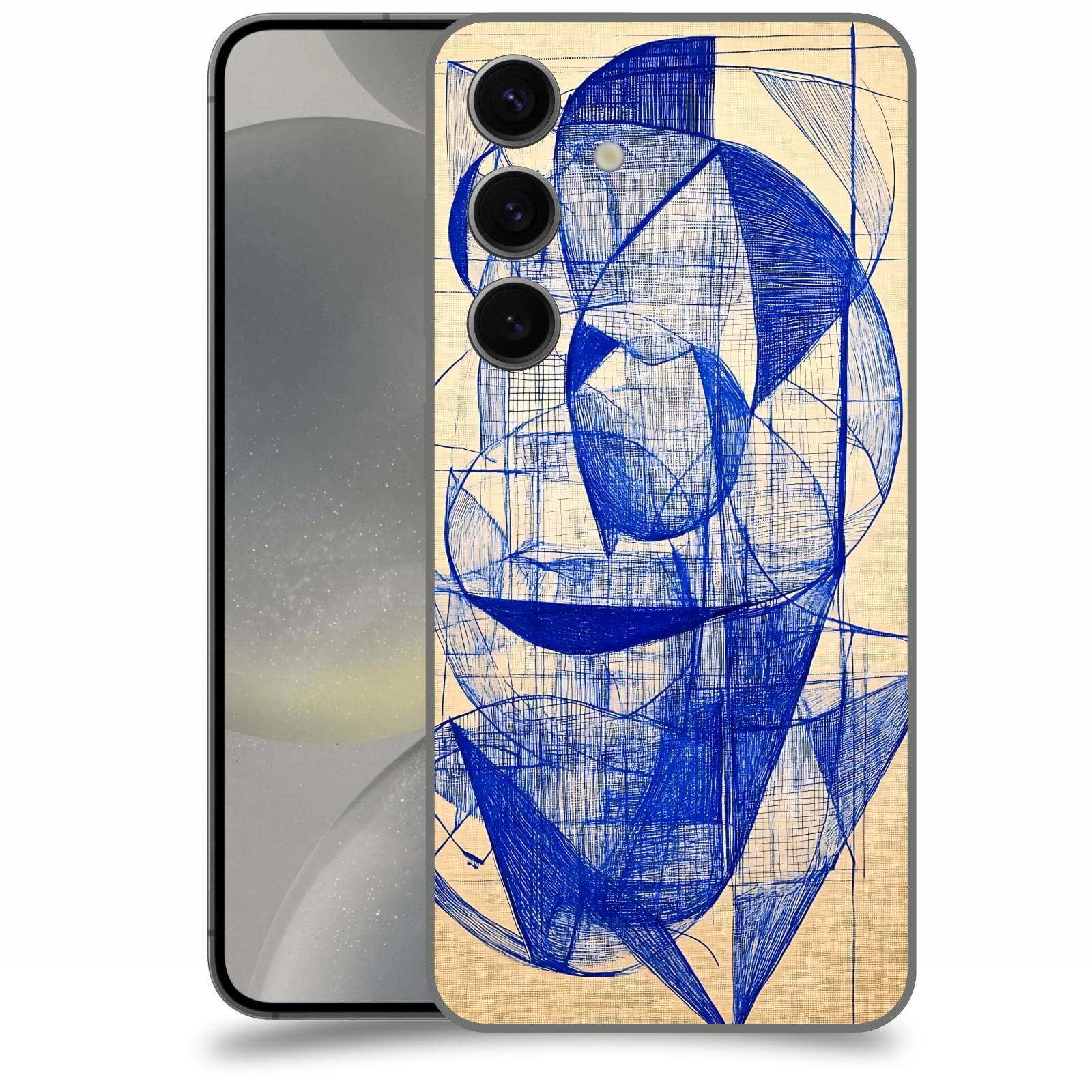 ACOVER Kryt na mobil Samsung Galaxy S24 - Geometrický chaos