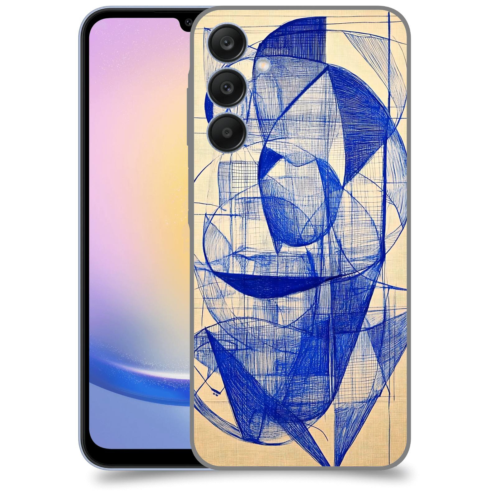 ACOVER Kryt na mobil Samsung Galaxy A25 5G - Geometrický chaos