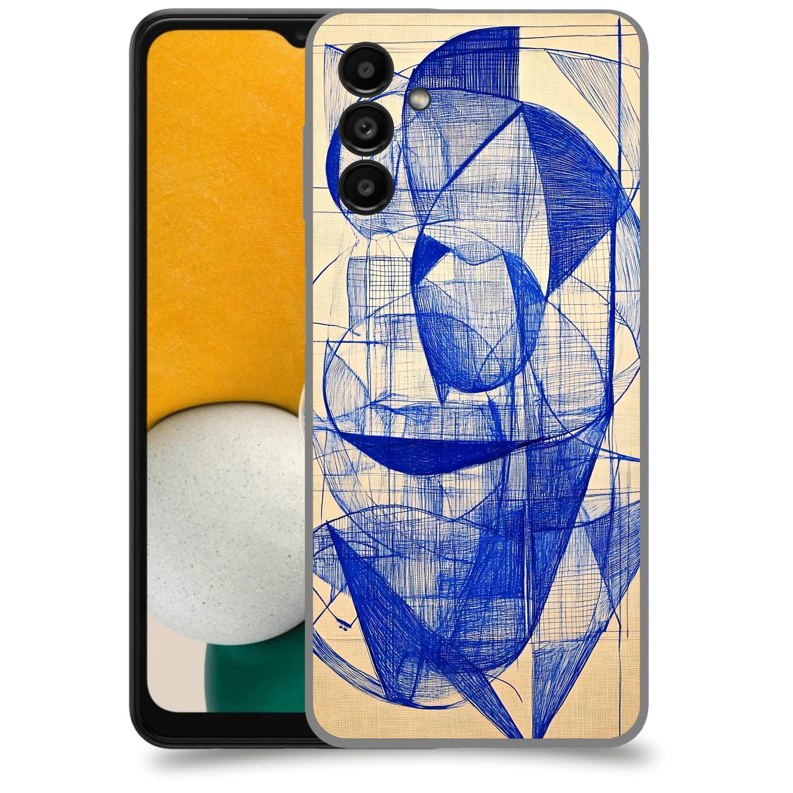 ACOVER Kryt na mobil Samsung Galaxy A13 5G A136B - Geometrický chaos