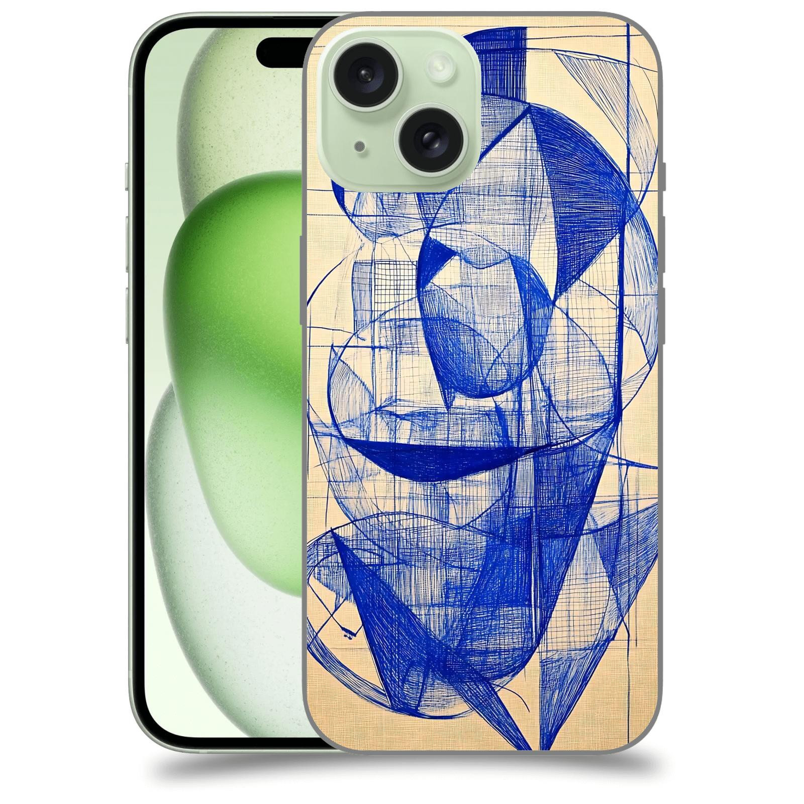 ACOVER Kryt na mobil Apple iPhone 15 - Geometrický chaos