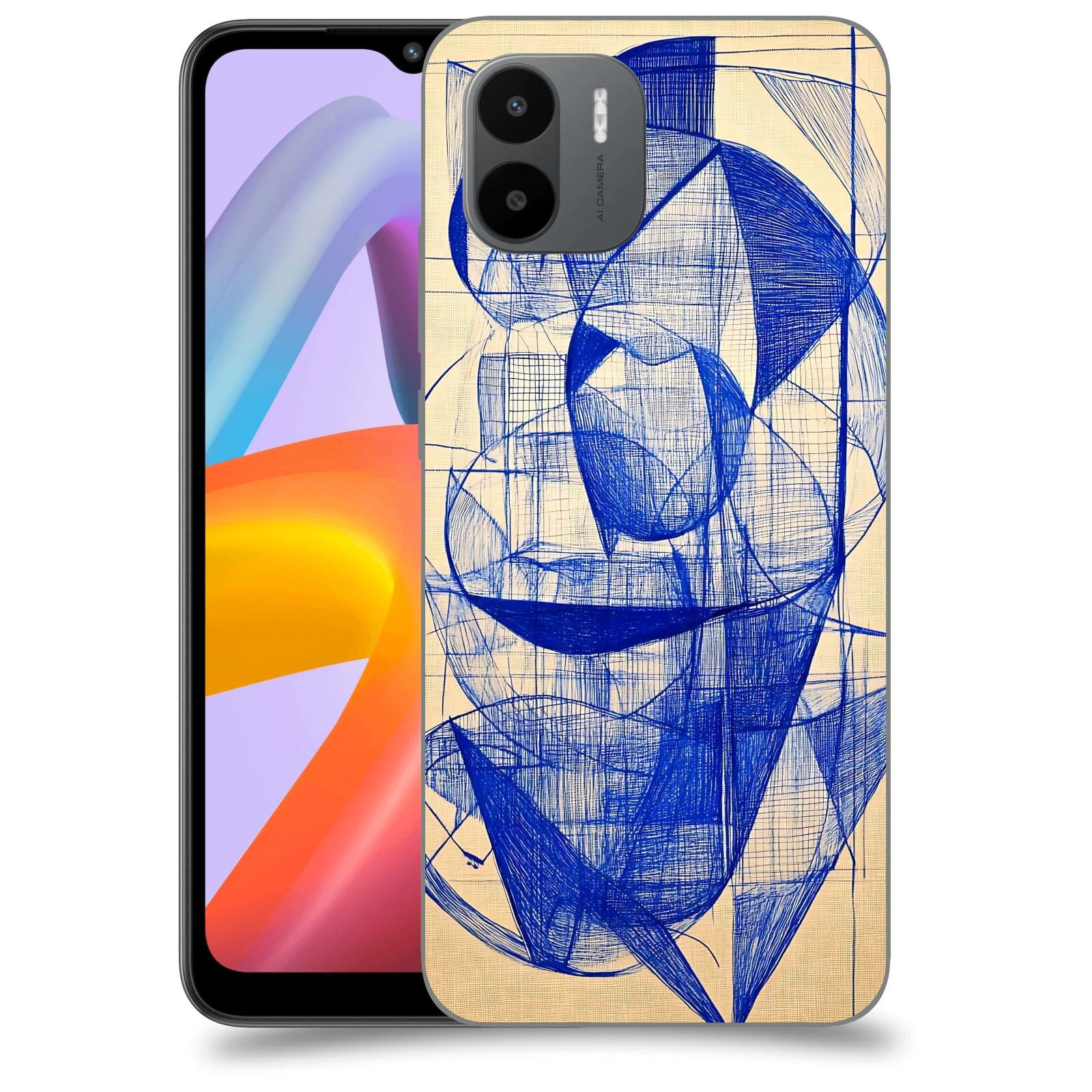 ACOVER Kryt na mobil Xiaomi Redmi A2+ - Geometrický chaos