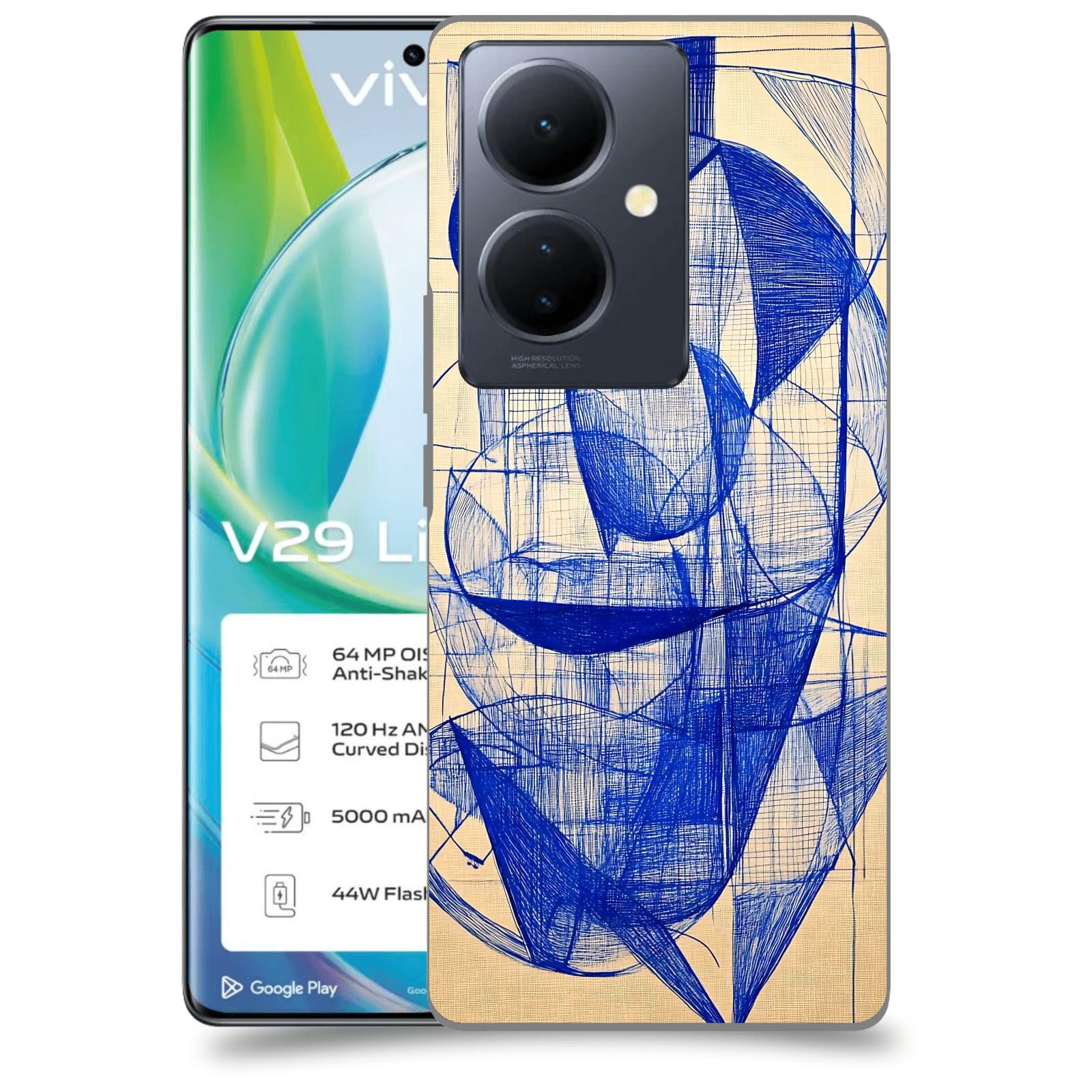 ACOVER Kryt na mobil VIVO V29 Lite 5G - Geometrický chaos