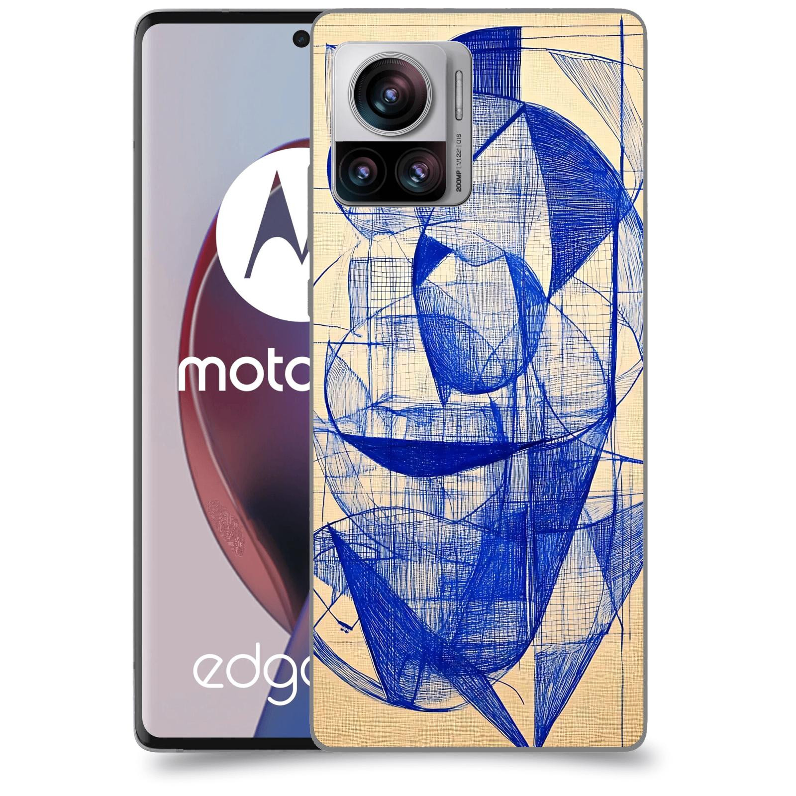 ACOVER Kryt na mobil Motorola Edge 30 Ultra - Geometrický chaos