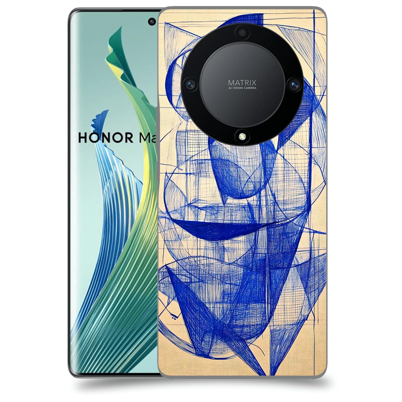 ACOVER Kryt na mobil Honor 90 Lite - Geometrický chaos