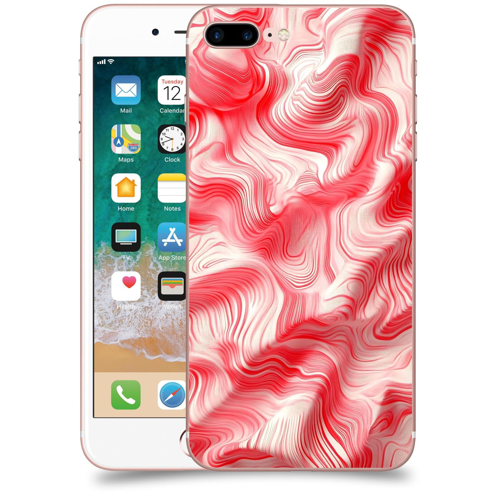 ACOVER Kryt na mobil Apple iPhone 7 Plus - Harmonické proudění