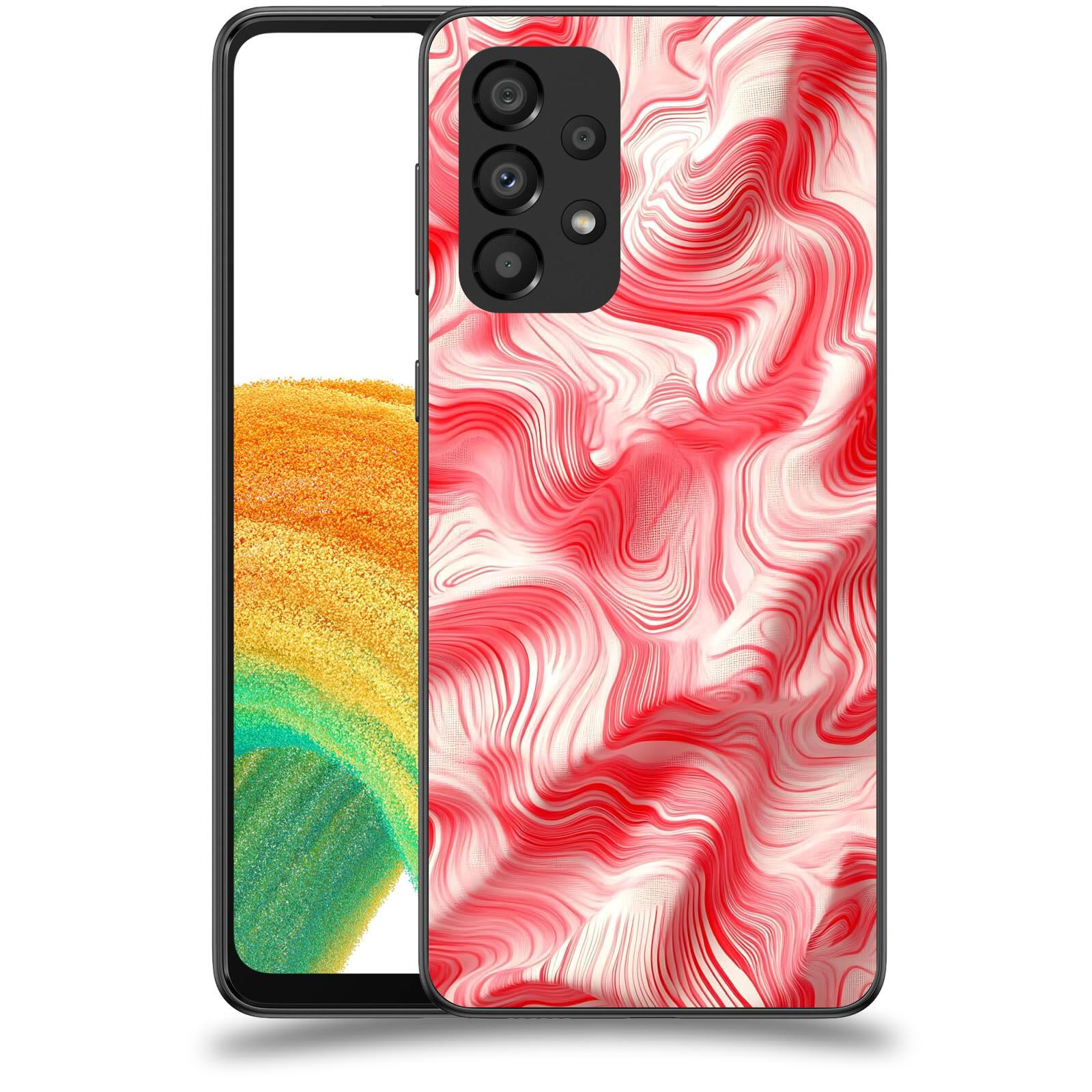 ACOVER Kryt na mobil Samsung Galaxy A33 5G A336 - Harmonické proudění