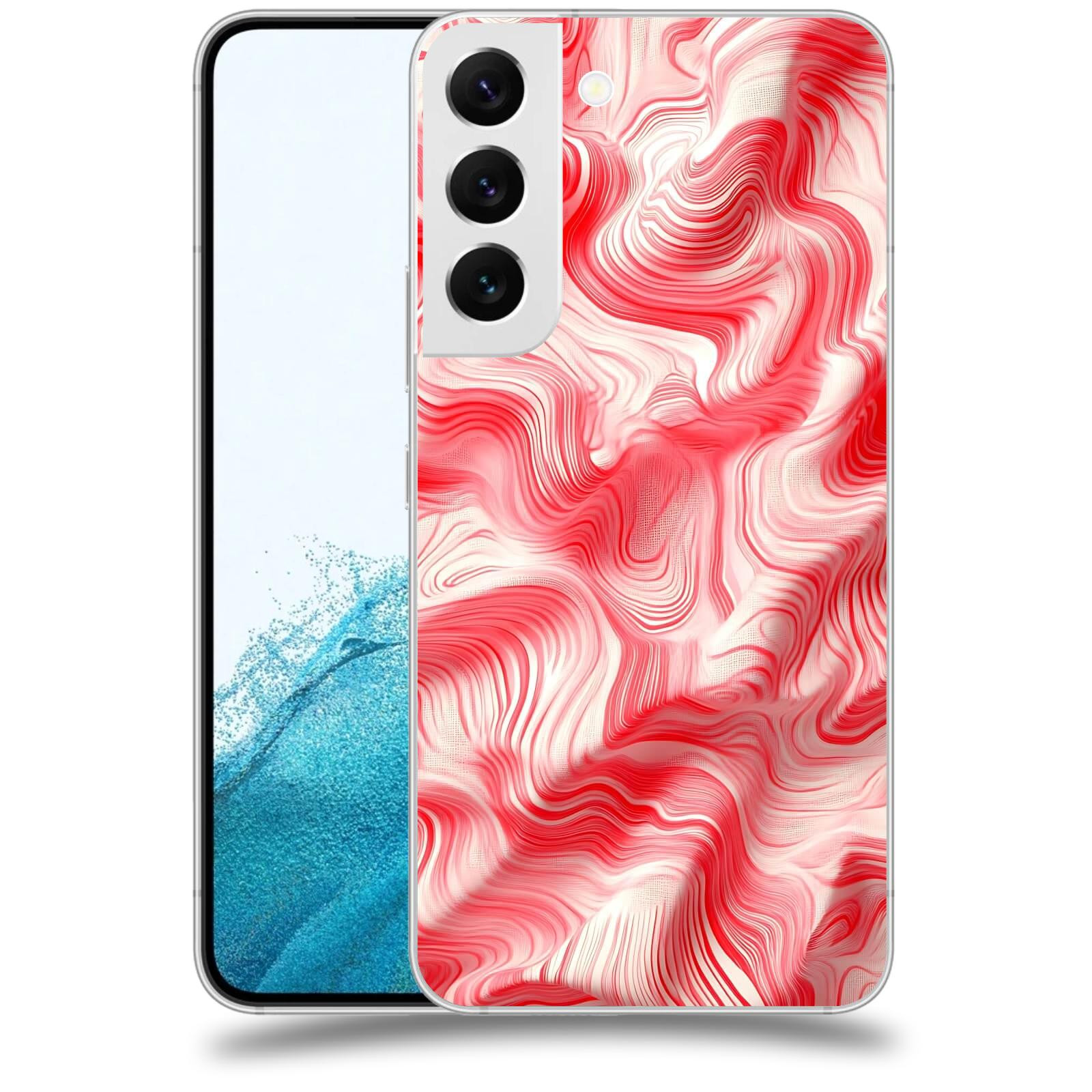 ACOVER Kryt na mobil Samsung Galaxy S22 5G - Harmonické proudění