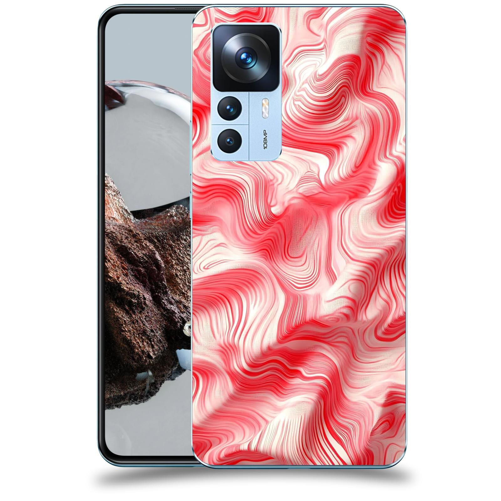 ACOVER Kryt na mobil Xiaomi 12T - Harmonické proudění