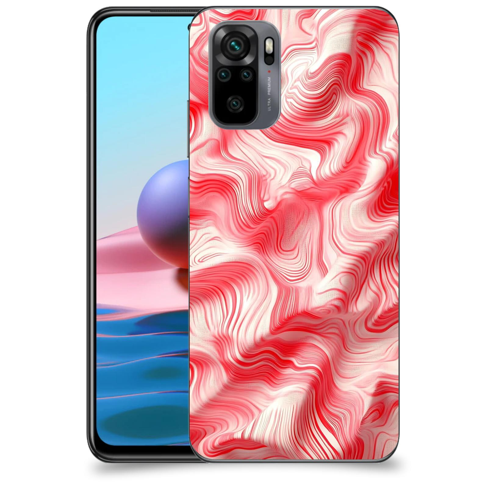 ACOVER Kryt na mobil Xiaomi Redmi Note 10 - Harmonické proudění