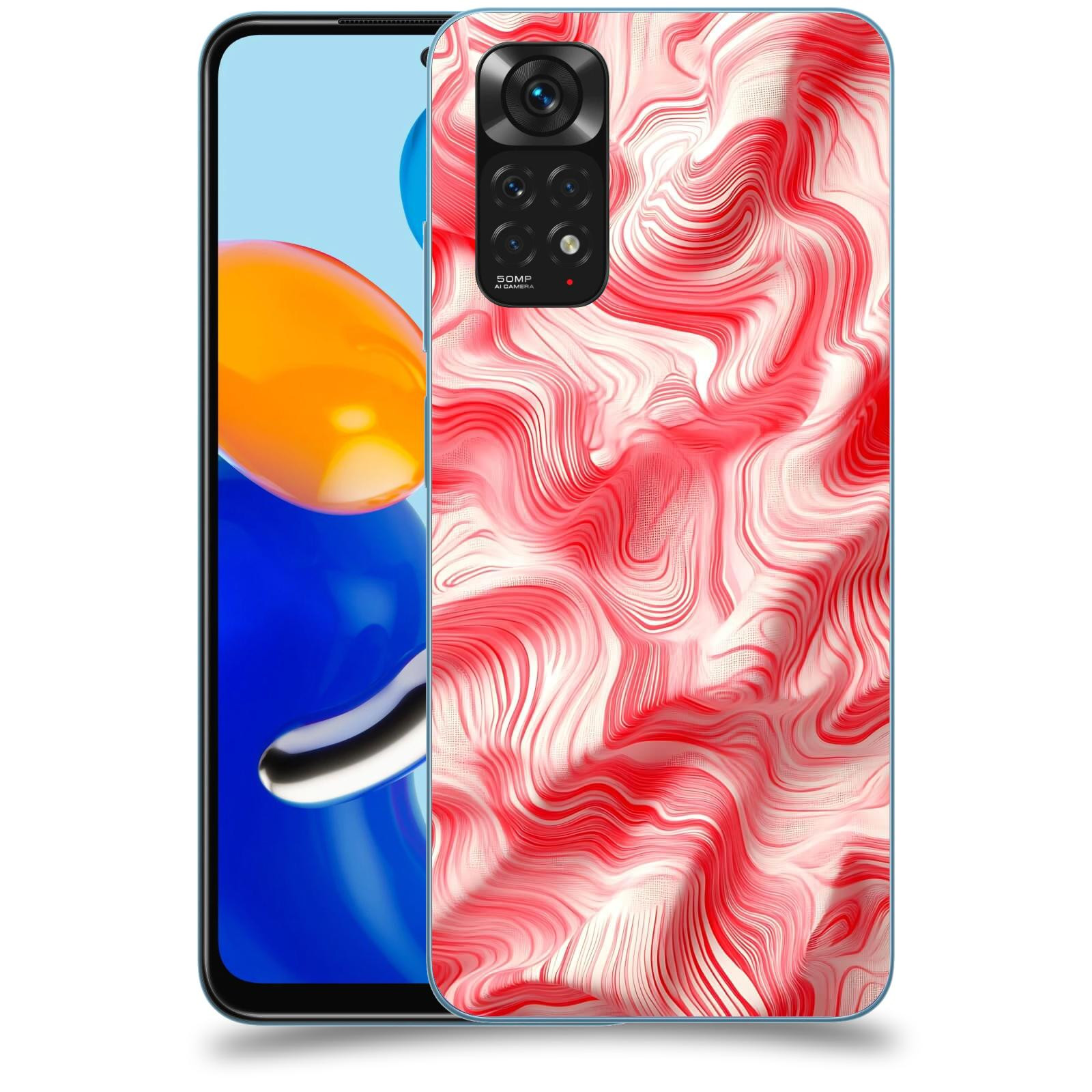 ACOVER Kryt na mobil Xiaomi Redmi Note 11 - Harmonické proudění