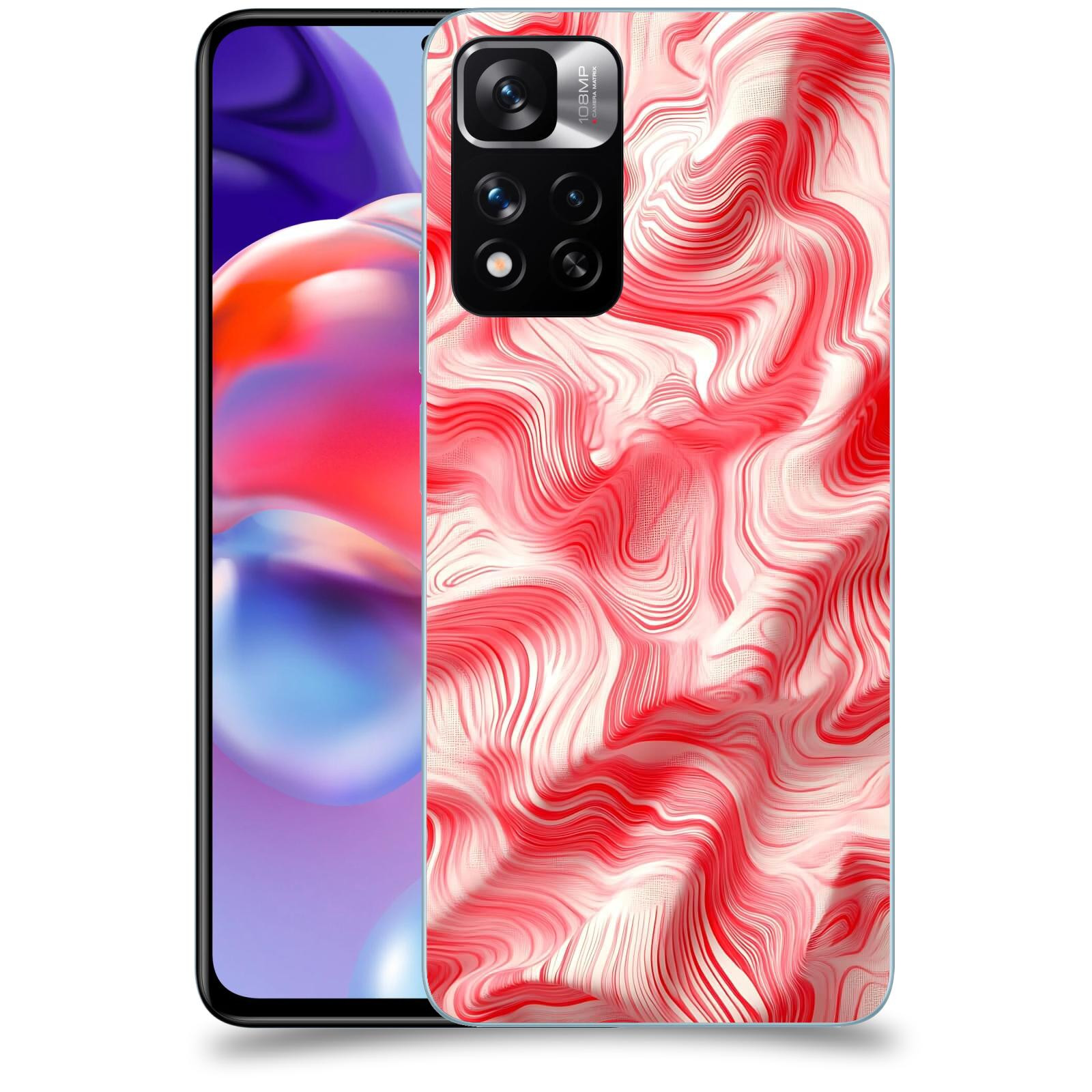 ACOVER Kryt na mobil Xiaomi Redmi Note 11 Pro+ 5G - Harmonické proudění