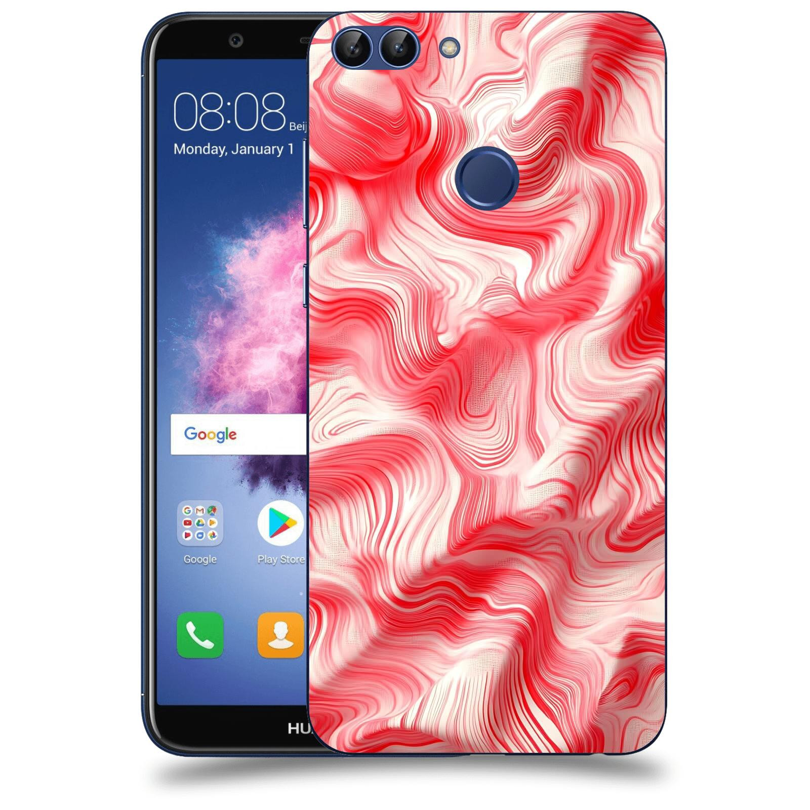 ACOVER Kryt na mobil Huawei P Smart - Harmonické proudění
