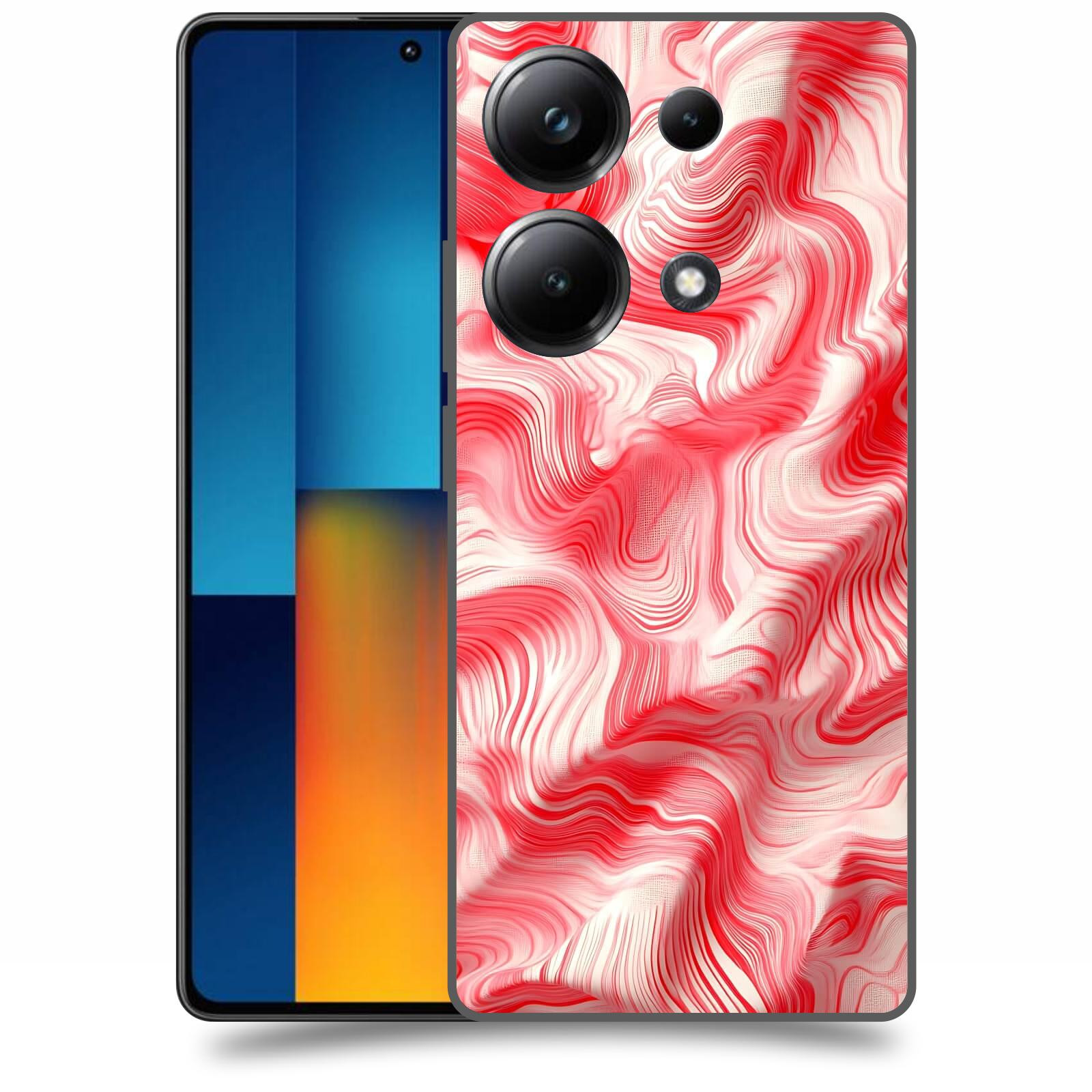 ACOVER Kryt na mobil Poco M6 - Harmonické proudění