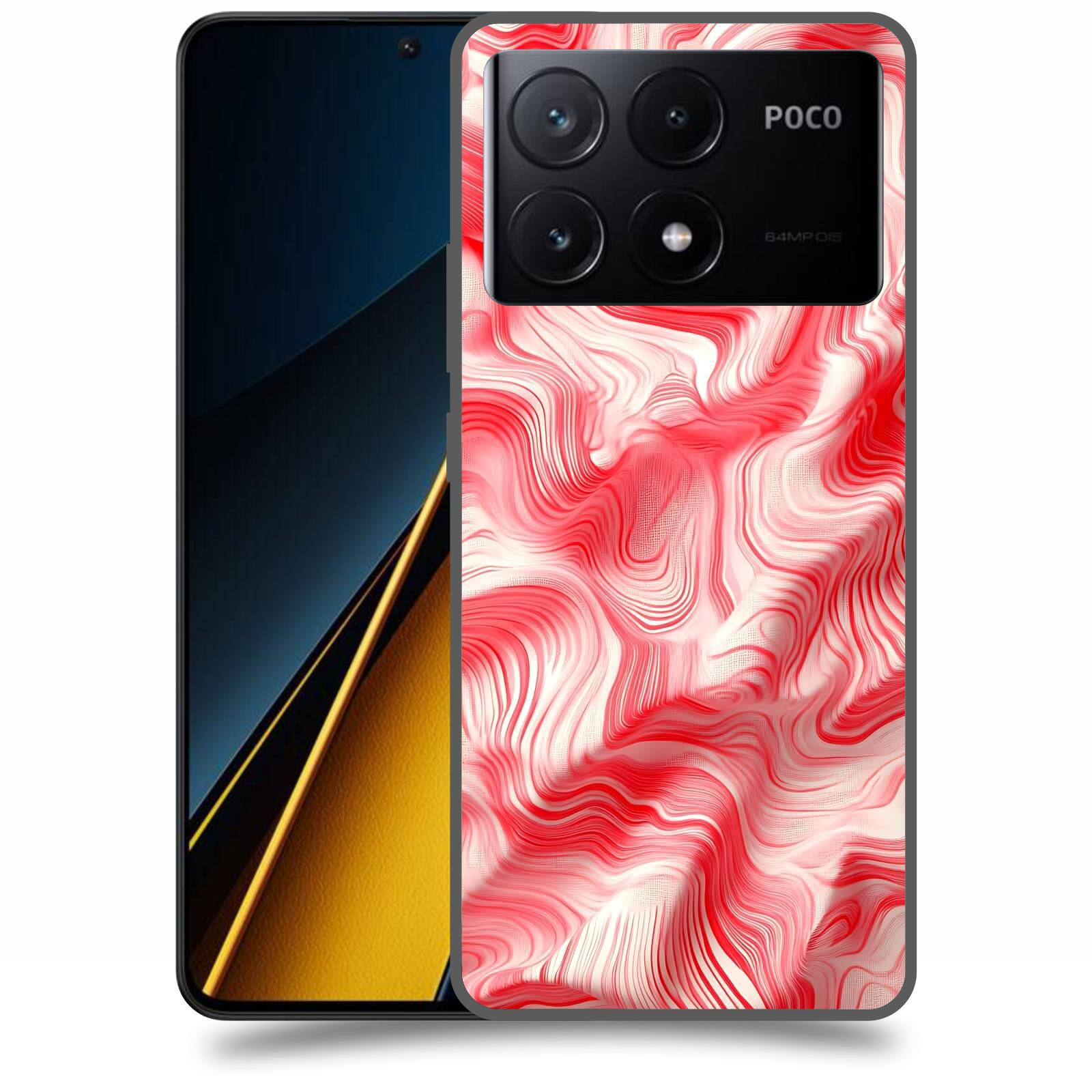 ACOVER Kryt na mobil Poco X6 Pro 5G - Harmonické proudění