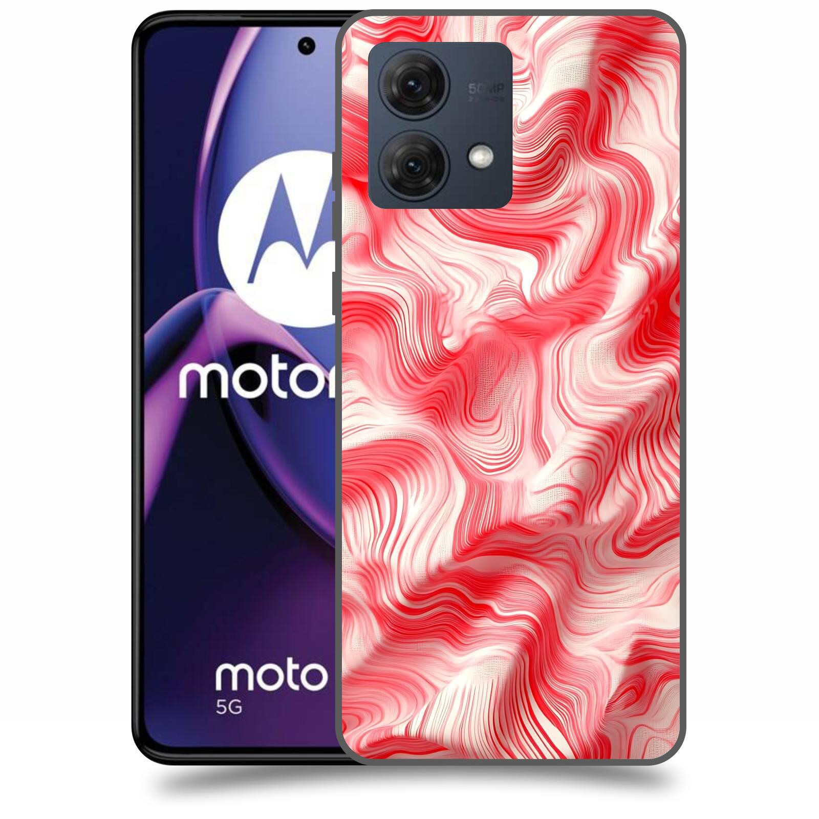 ACOVER Kryt na mobil Motorola Moto G84 5G - Harmonické proudění