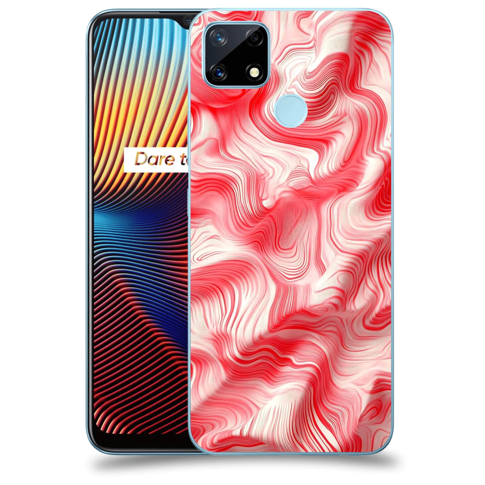 ACOVER Kryt na mobil Realme 7i - Harmonické proudění