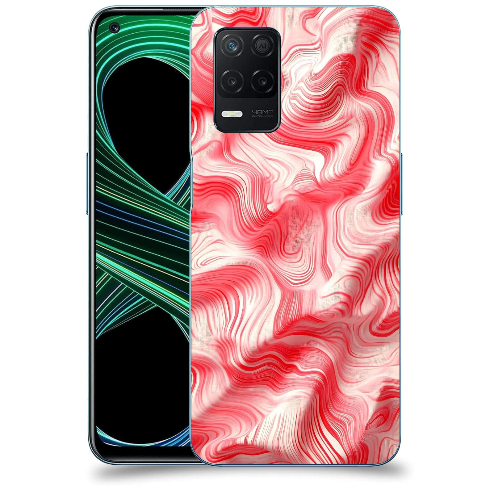 ACOVER Kryt na mobil Realme 8 5G - Harmonické proudění