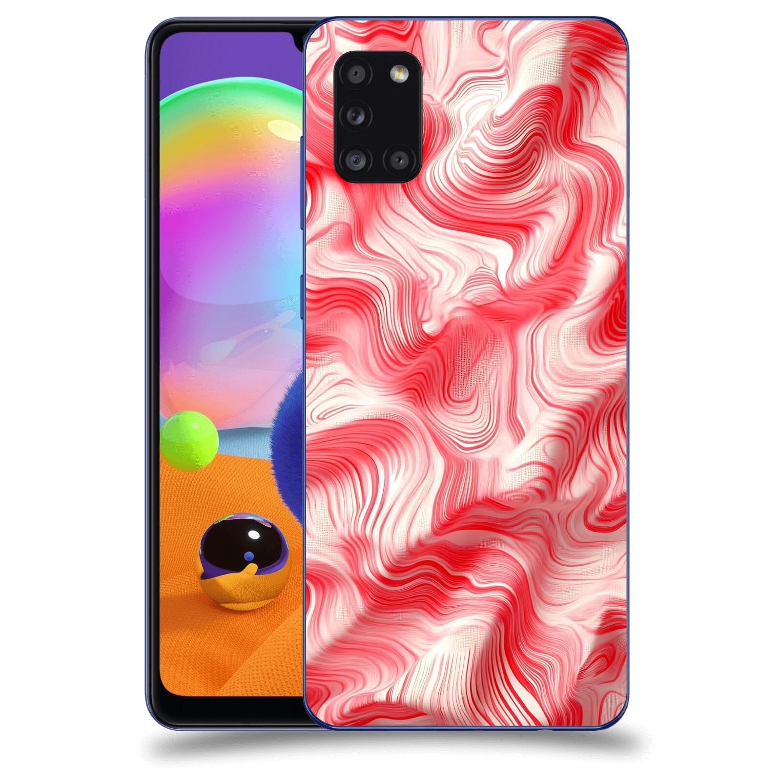 ACOVER Kryt na mobil Samsung Galaxy A31 A315F - Harmonické proudění