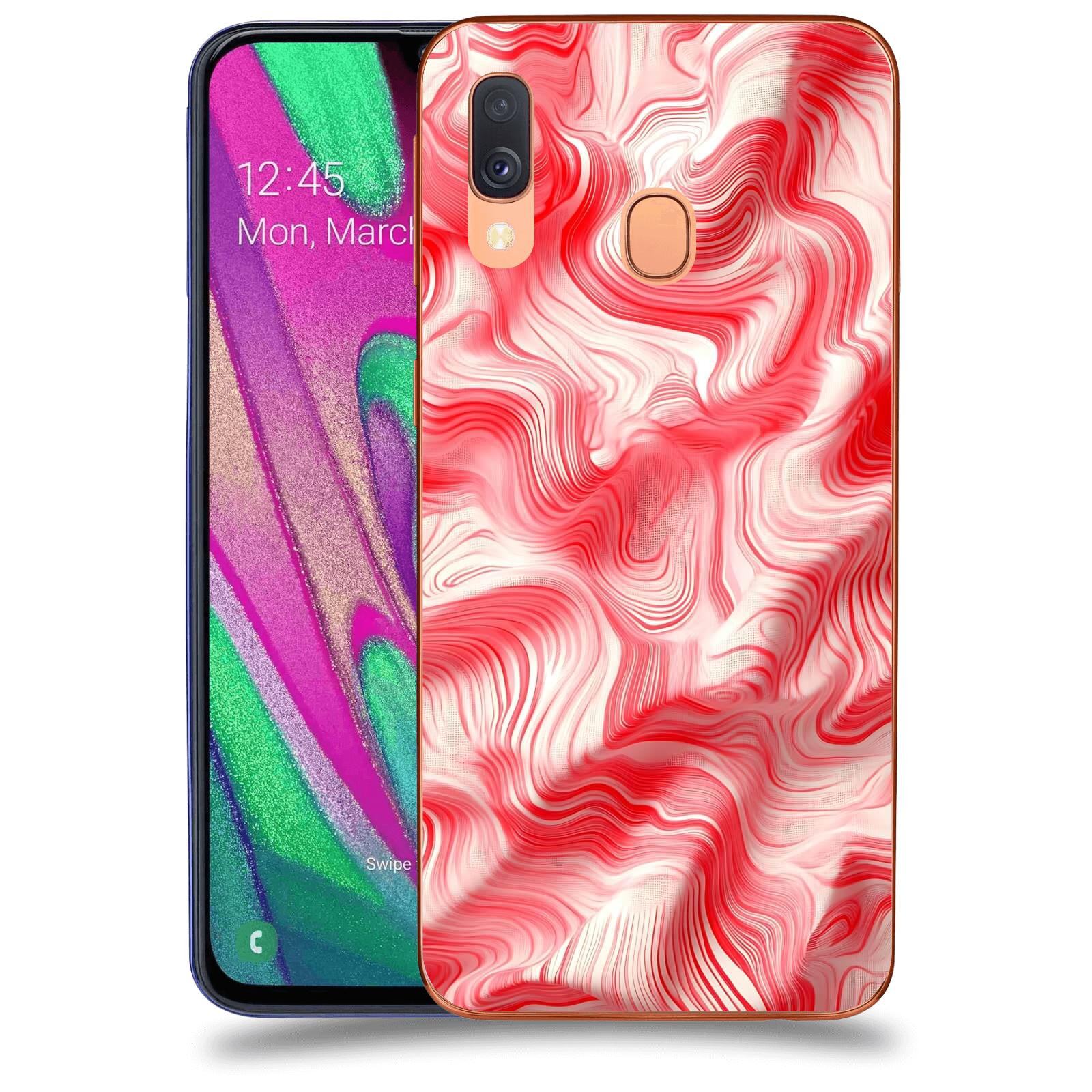 ACOVER Kryt na mobil Samsung Galaxy A40 A405F - Harmonické proudění