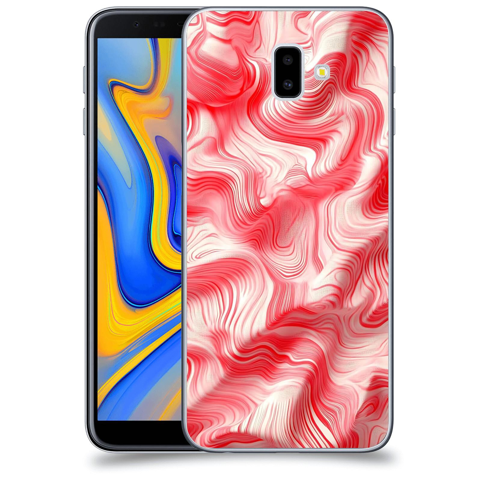 ACOVER Kryt na mobil Samsung Galaxy J6+ J610F - Harmonické proudění