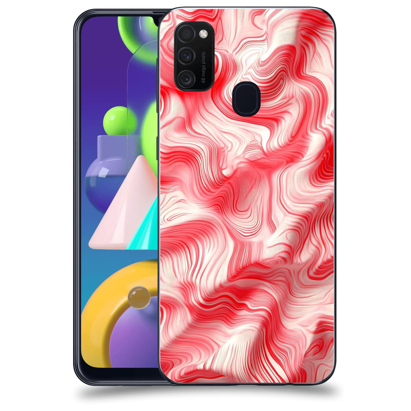 ACOVER Kryt na mobil Samsung Galaxy M21 M215F - Harmonické proudění