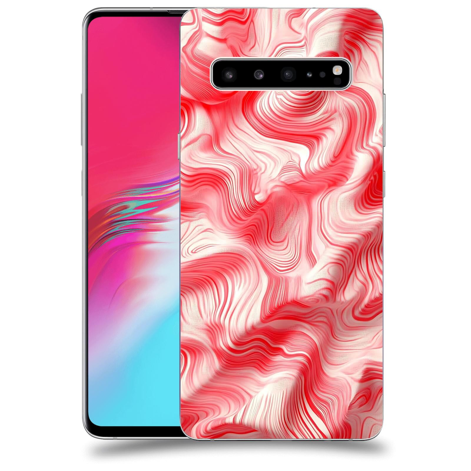 ACOVER Kryt na mobil Samsung Galaxy S10 G973 - Harmonické proudění