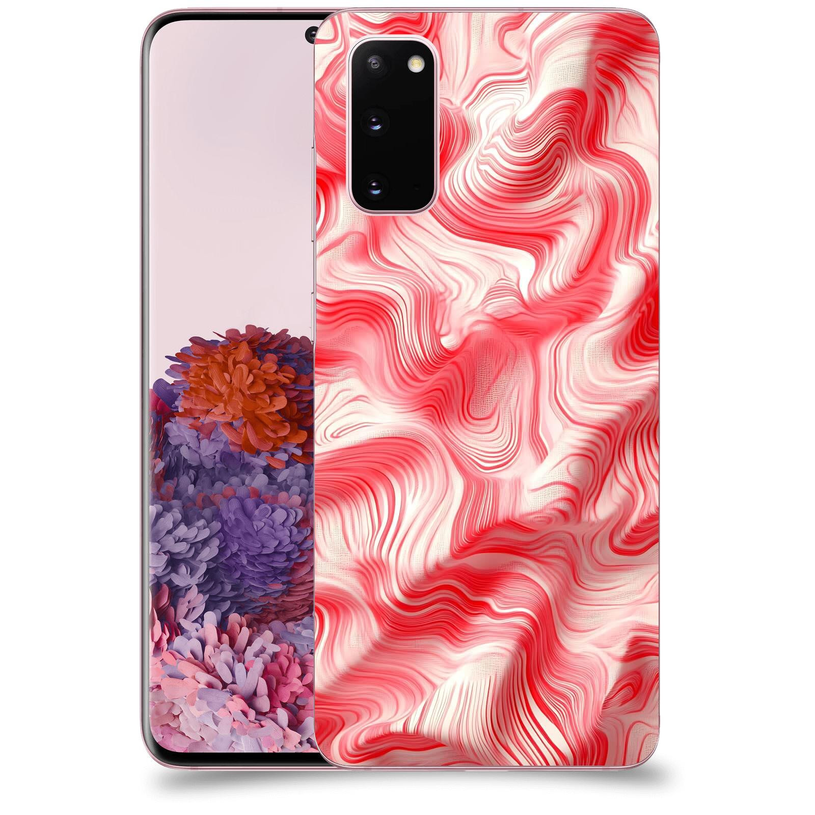 ACOVER Kryt na mobil Samsung Galaxy S20 G980F - Harmonické proudění