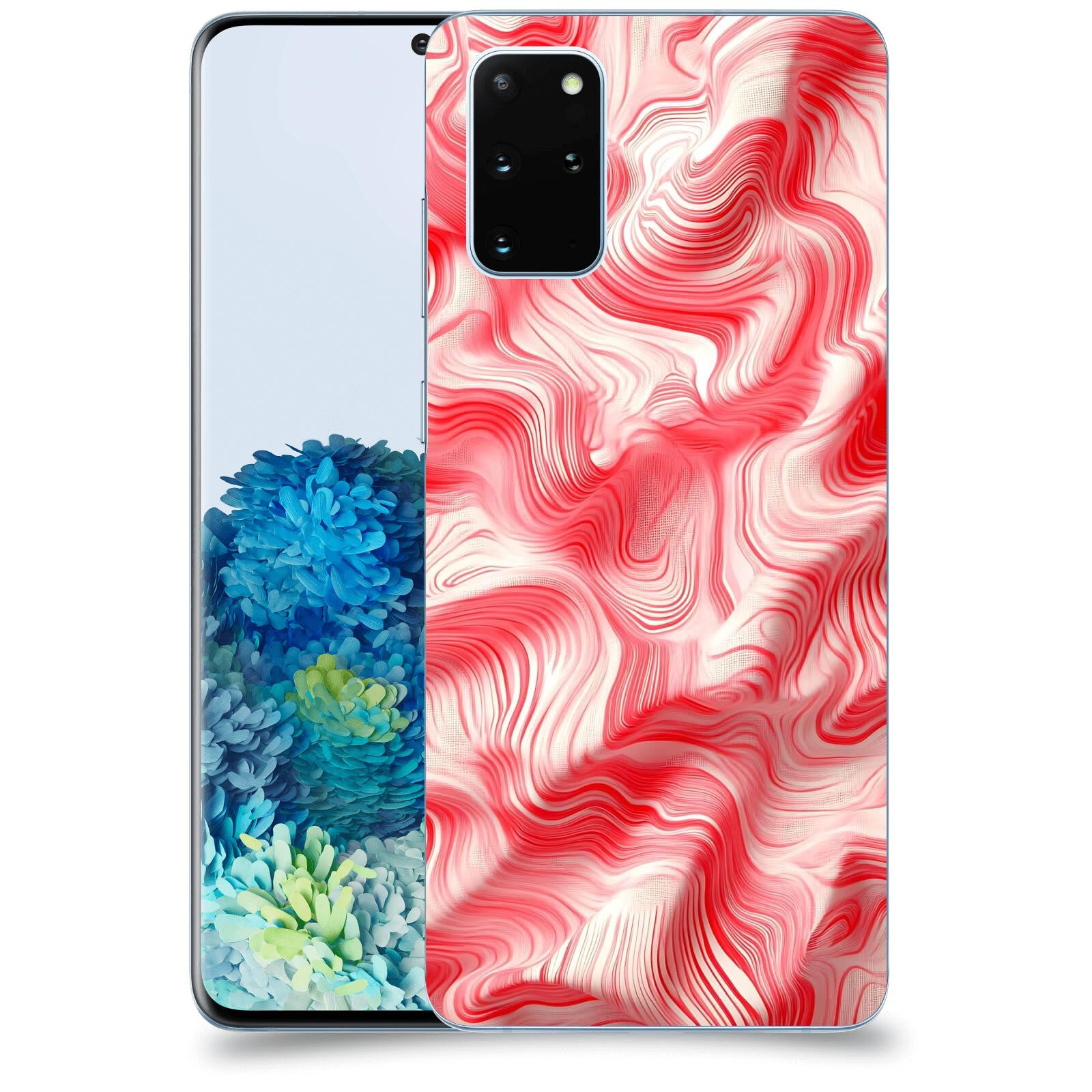 ACOVER Kryt na mobil Samsung Galaxy S20+ G985F - Harmonické proudění