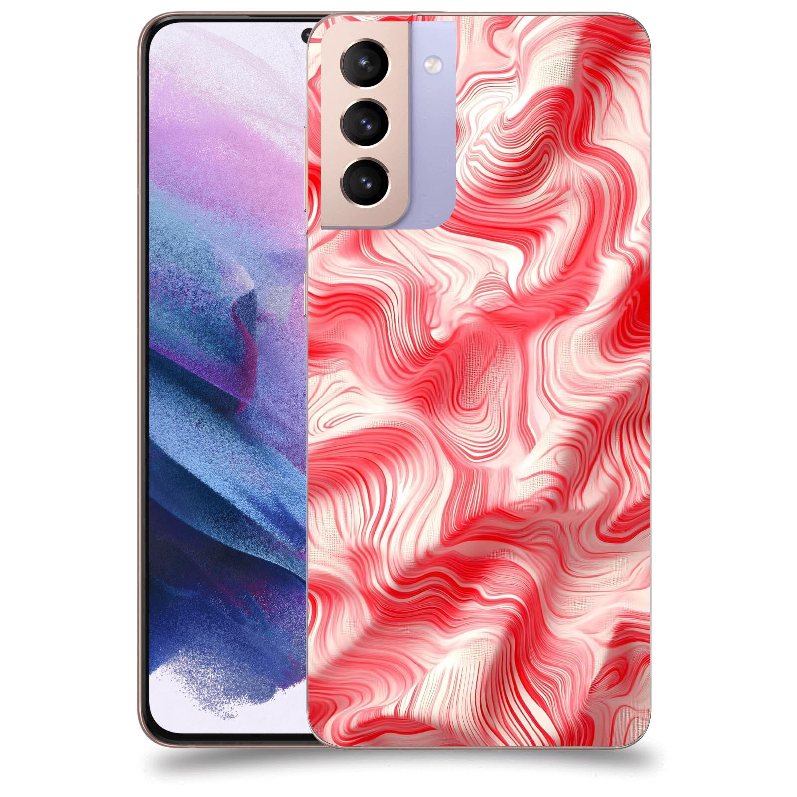 ACOVER Kryt na mobil Samsung Galaxy S21+ G996F - Harmonické proudění