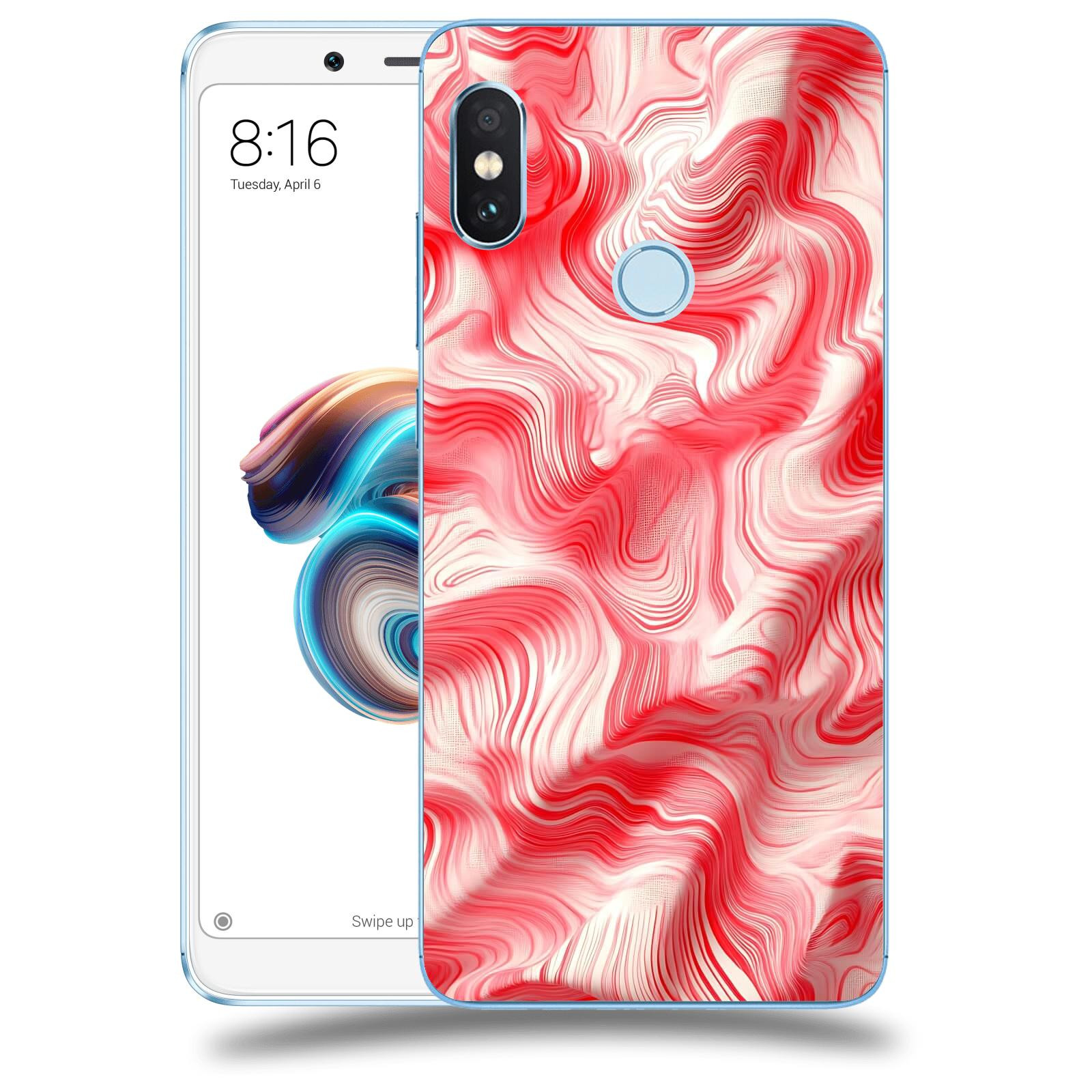 ACOVER Kryt na mobil Xiaomi Redmi Note 5 Global - Harmonické proudění