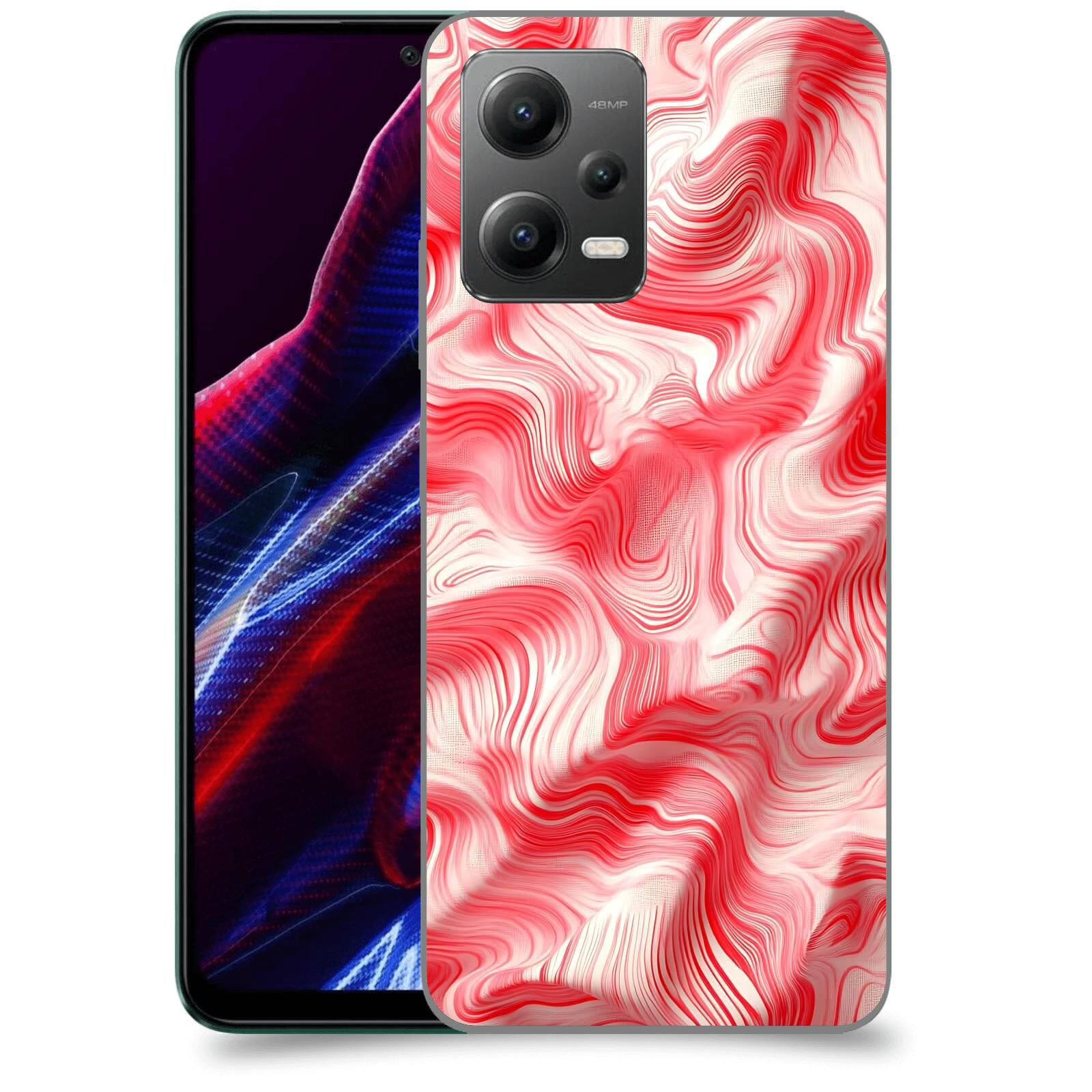 ACOVER Kryt na mobil Xiaomi Poco X5 - Harmonické proudění