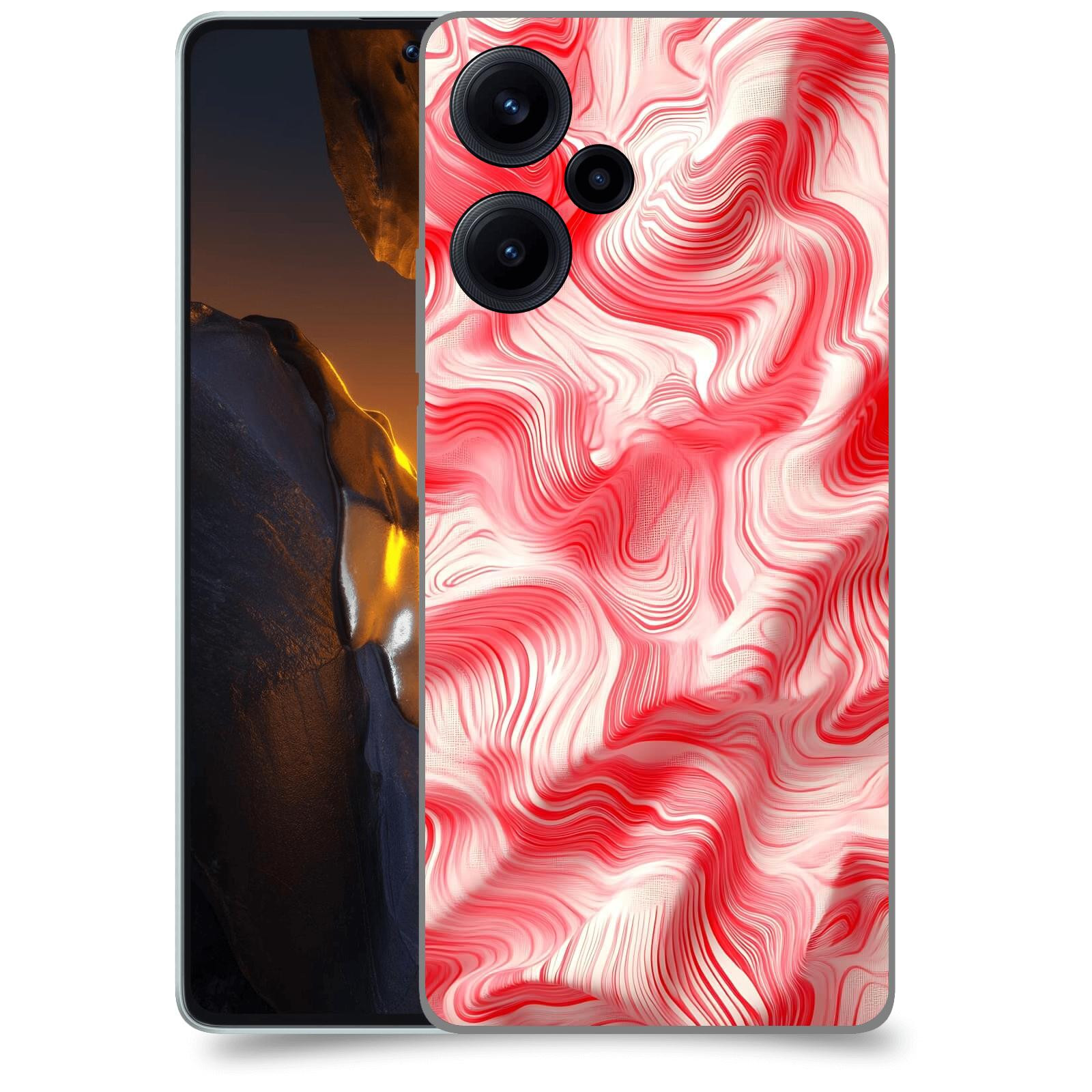 ACOVER Kryt na mobil Xiaomi Poco F5 - Harmonické proudění