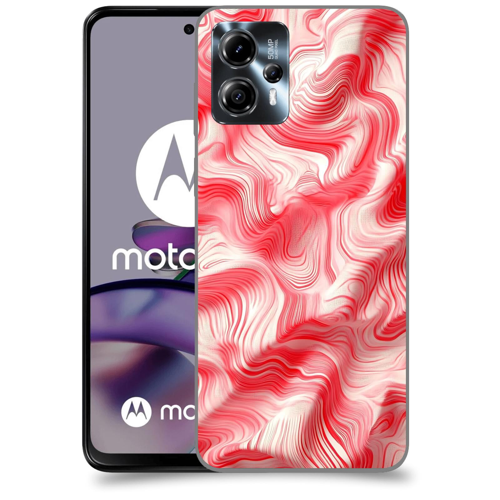 ACOVER Kryt na mobil Motorola Moto G13 - Harmonické proudění