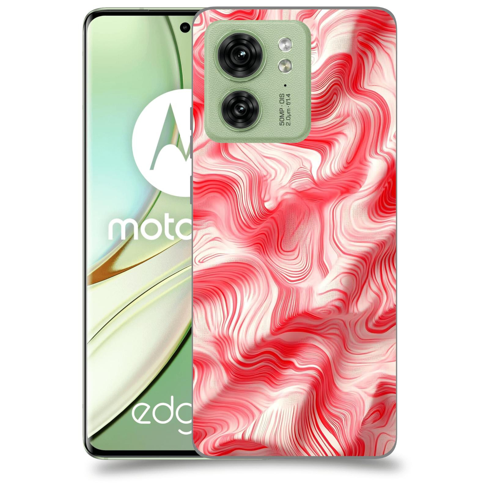 ACOVER Kryt na mobil Motorola EDGE 40 5G - Harmonické proudění