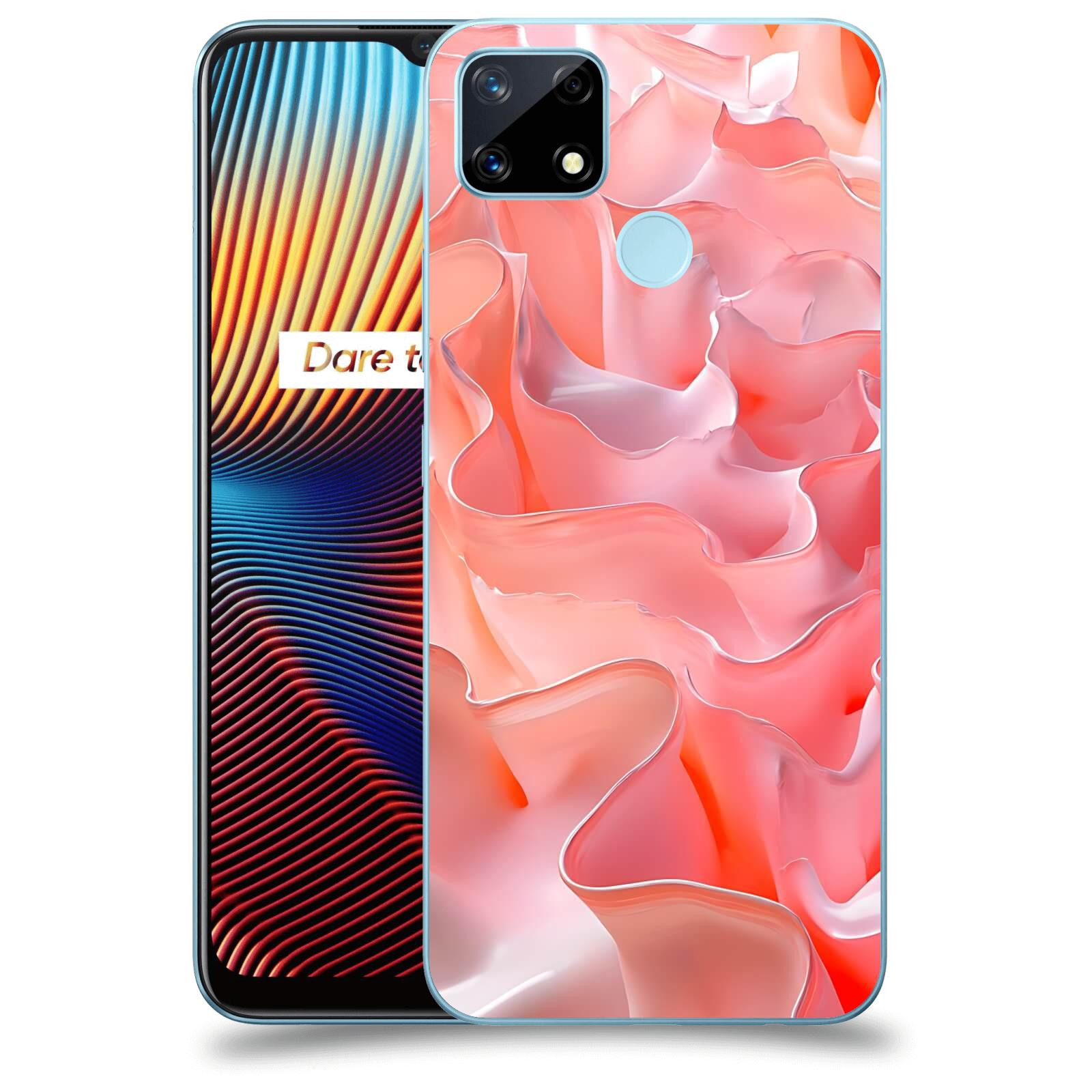 ACOVER Kryt na mobil Realme 7i - Hebká vášeň