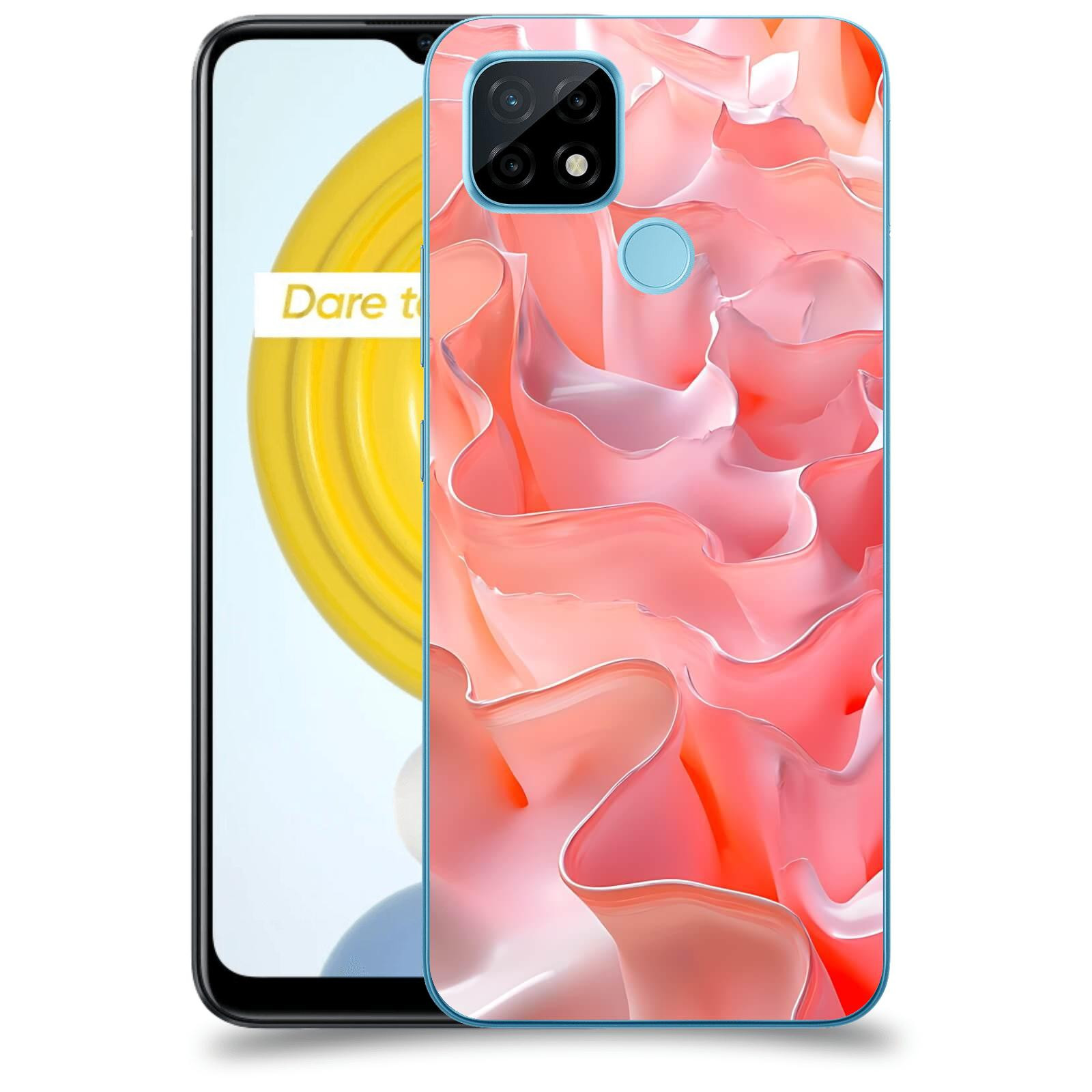 ACOVER Kryt na mobil Realme C21 - Hebká vášeň