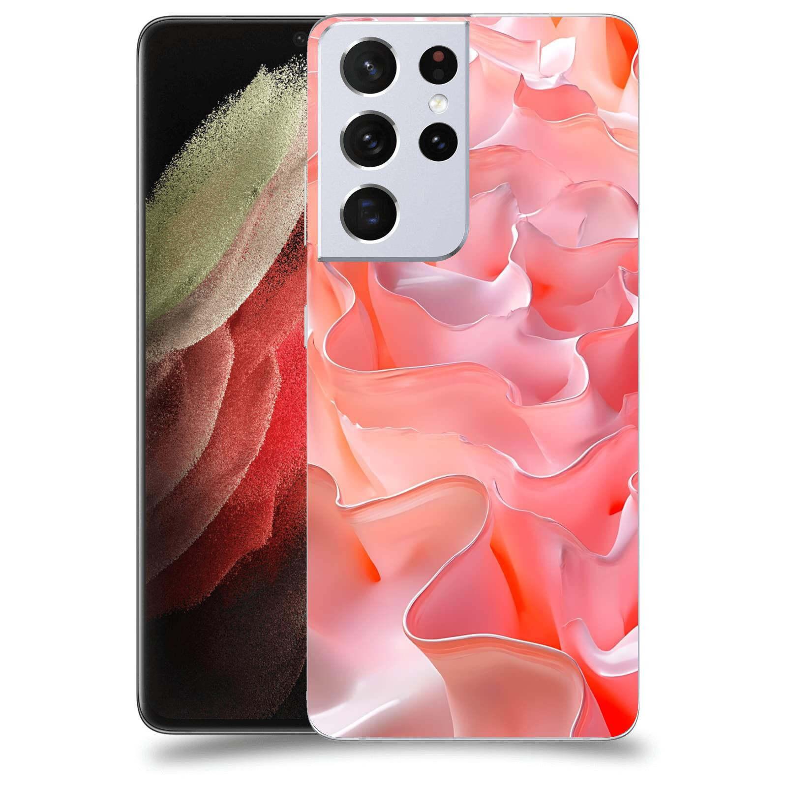 ACOVER Kryt na mobil Samsung Galaxy S21 Ultra 5G G998B - Hebká vášeň