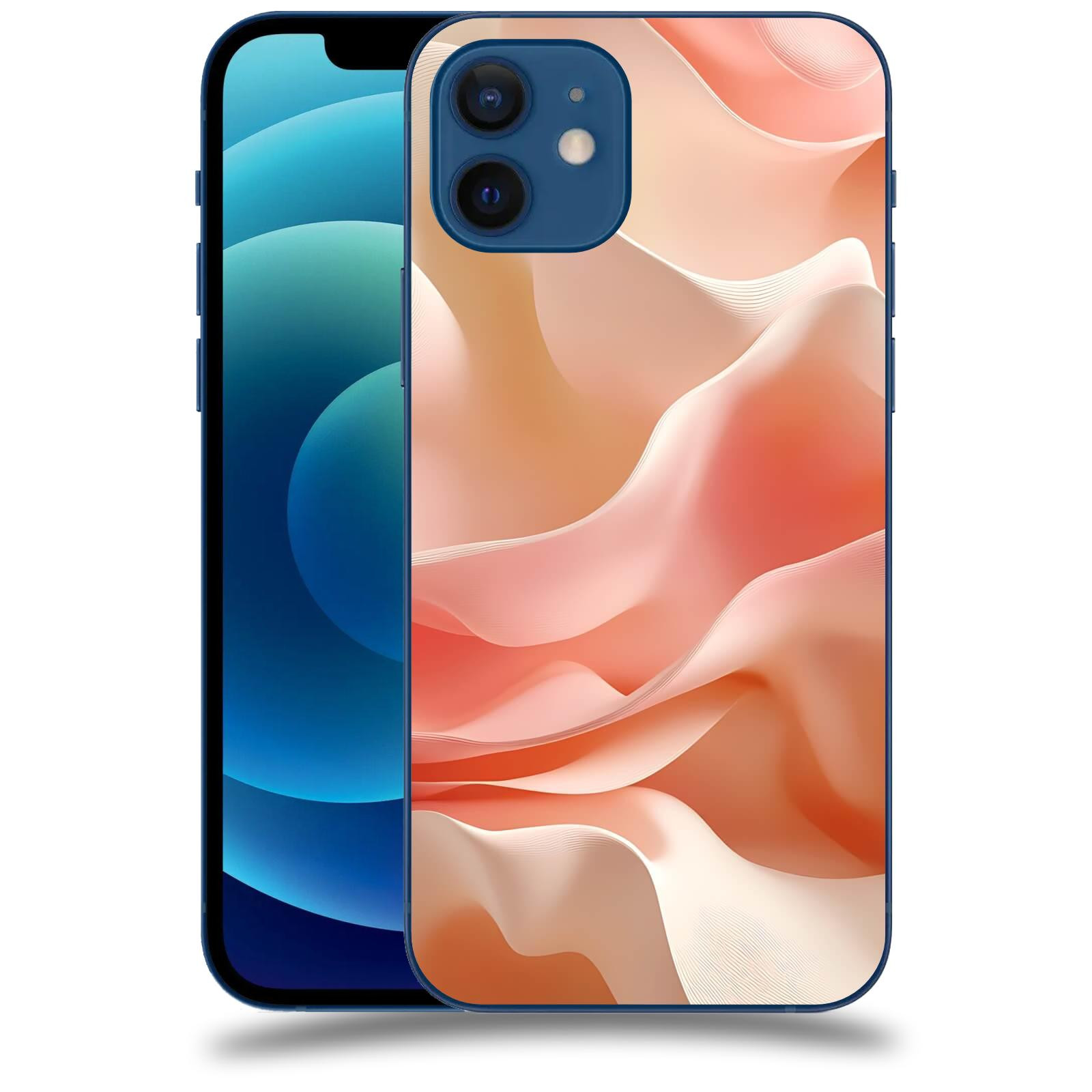 ACOVER Kryt na mobil Apple iPhone 12 - Hedvábné vlny